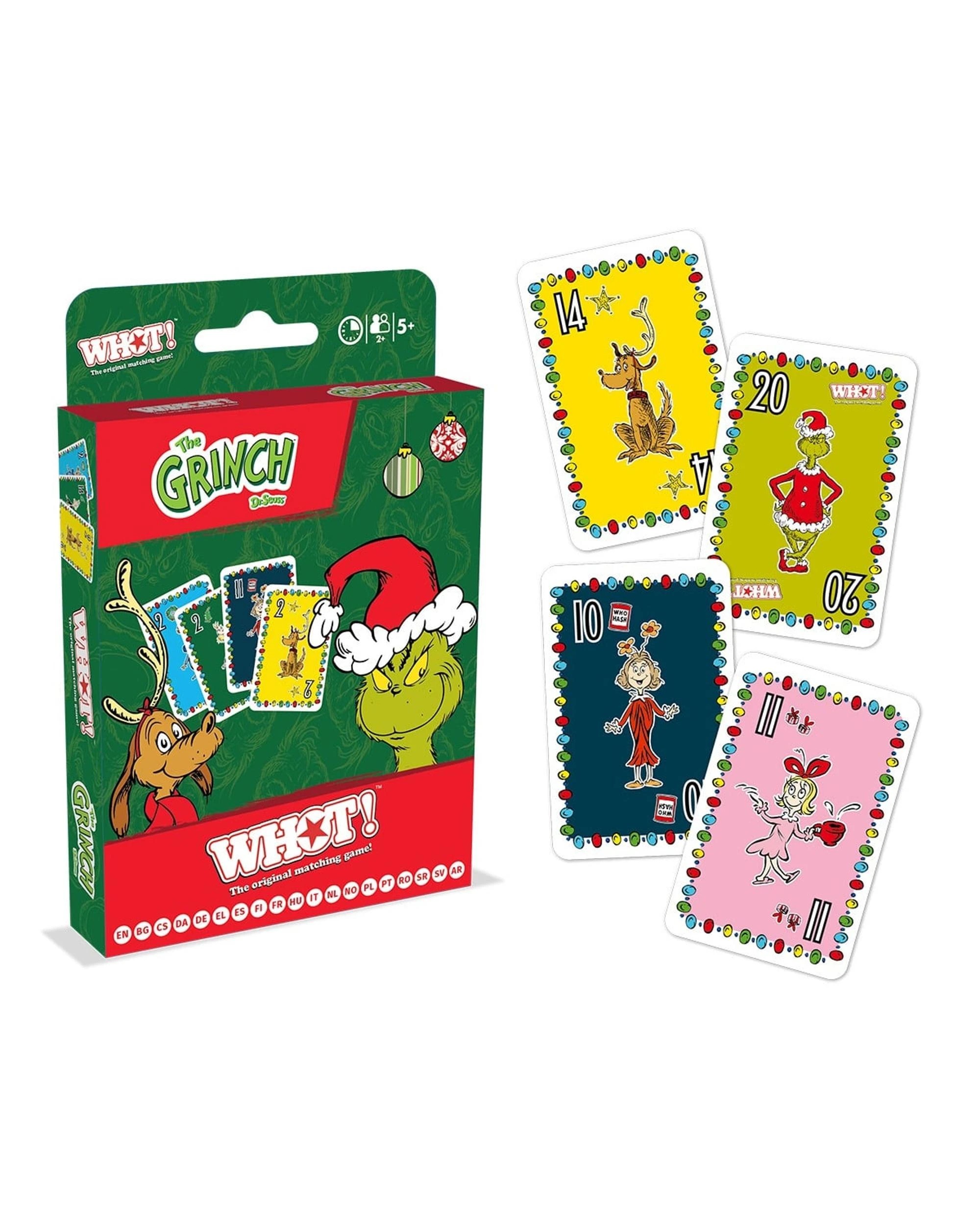 2 The Grinch WHOT! Card Game, 2 of 6