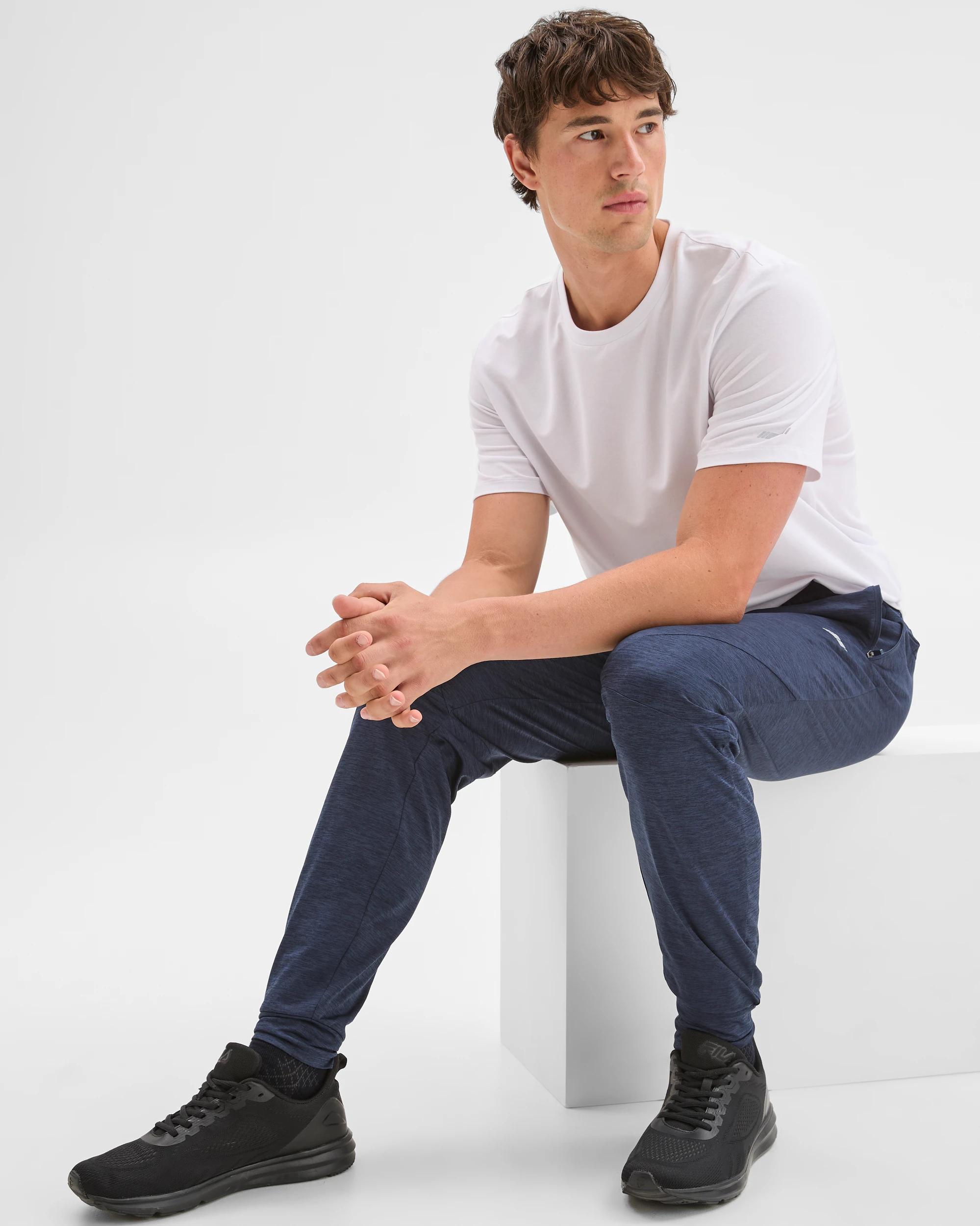 6 Target Active Active Panelled Trackpants NAVY, 6 of 6