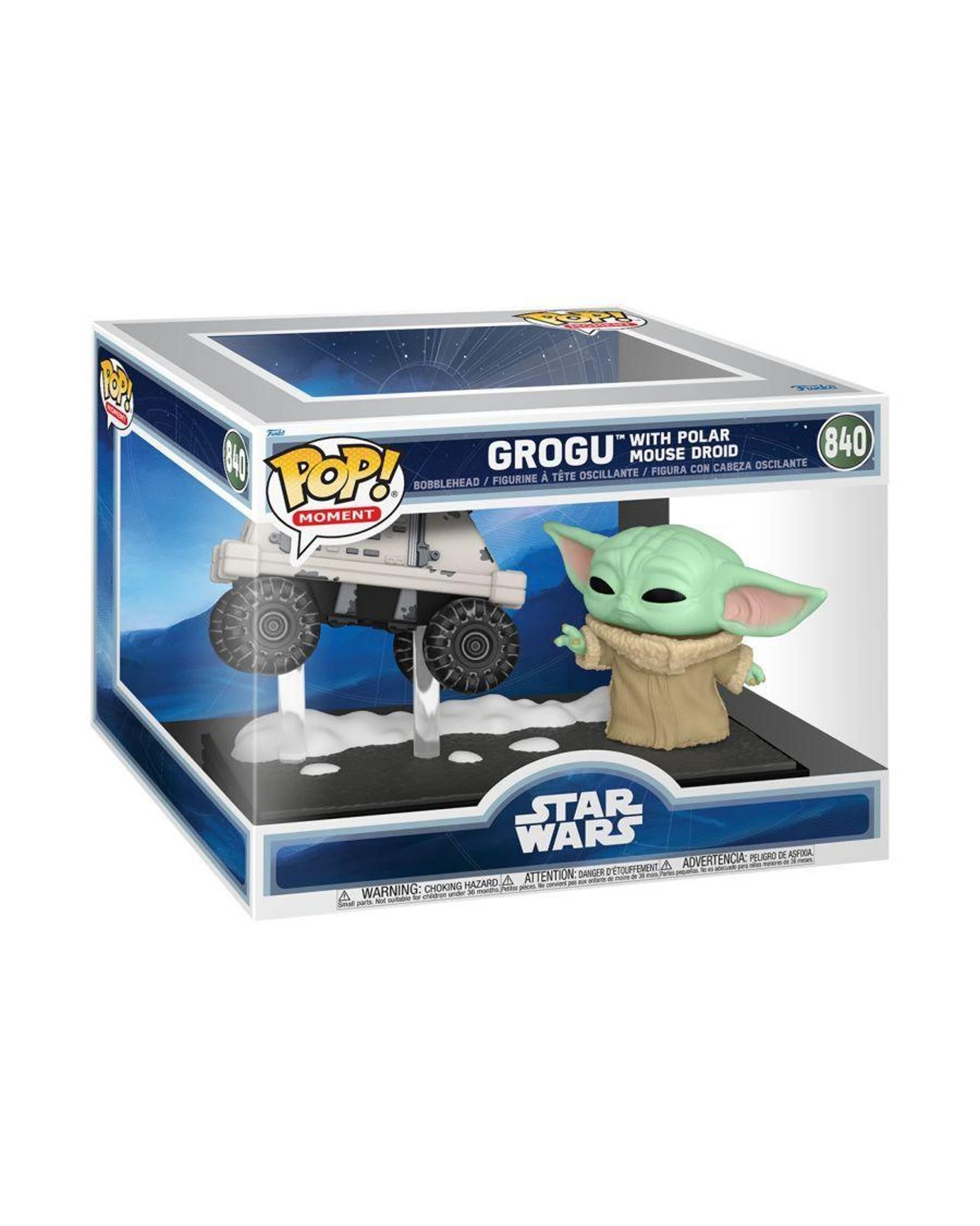 3 Star Wars The Mandalorian and Grogu Grogu With Polar Mouse Droid POP! Moment Funko POP! Vinyl, 3 of 3