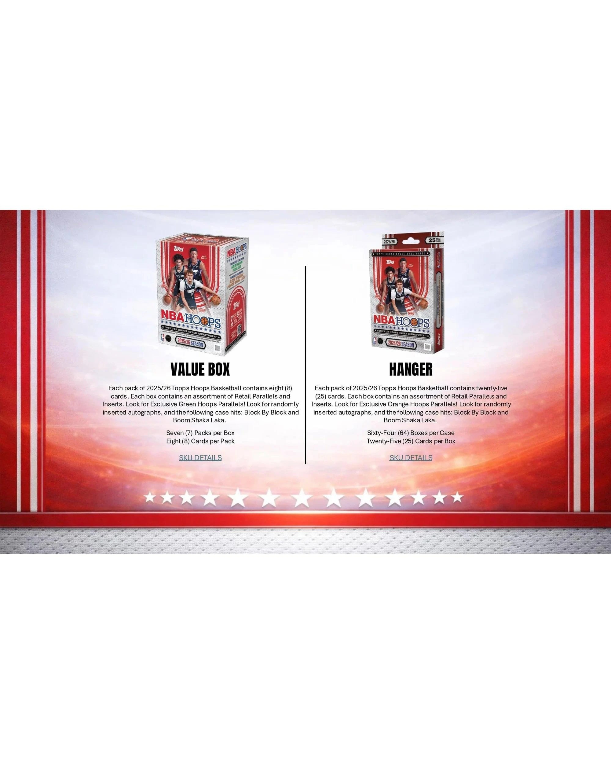4 Topps 2025/2026 NBA Hoops Basketball Hobby Jumbo Pack, 4 of 9