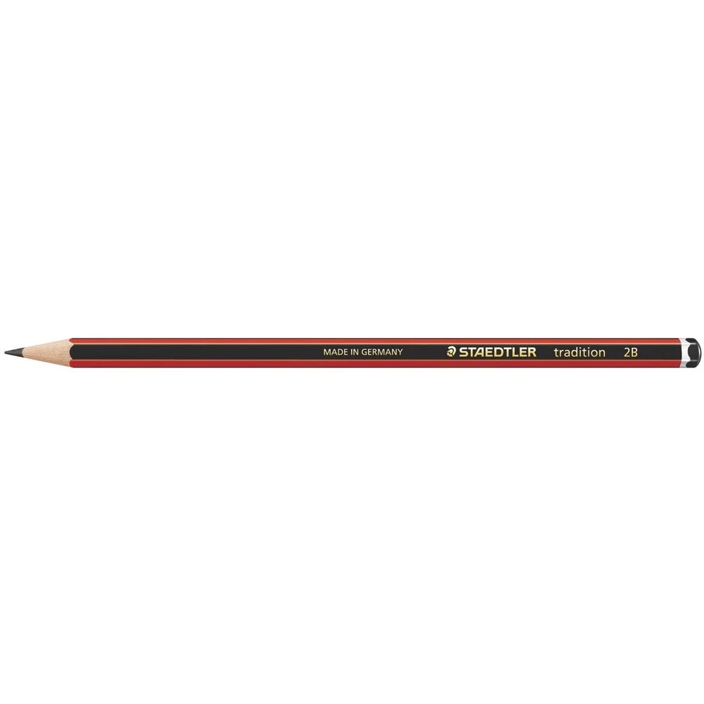 2 Staedtler Tradition Graphite Pencils 2B 3 Pack, 2 of 3