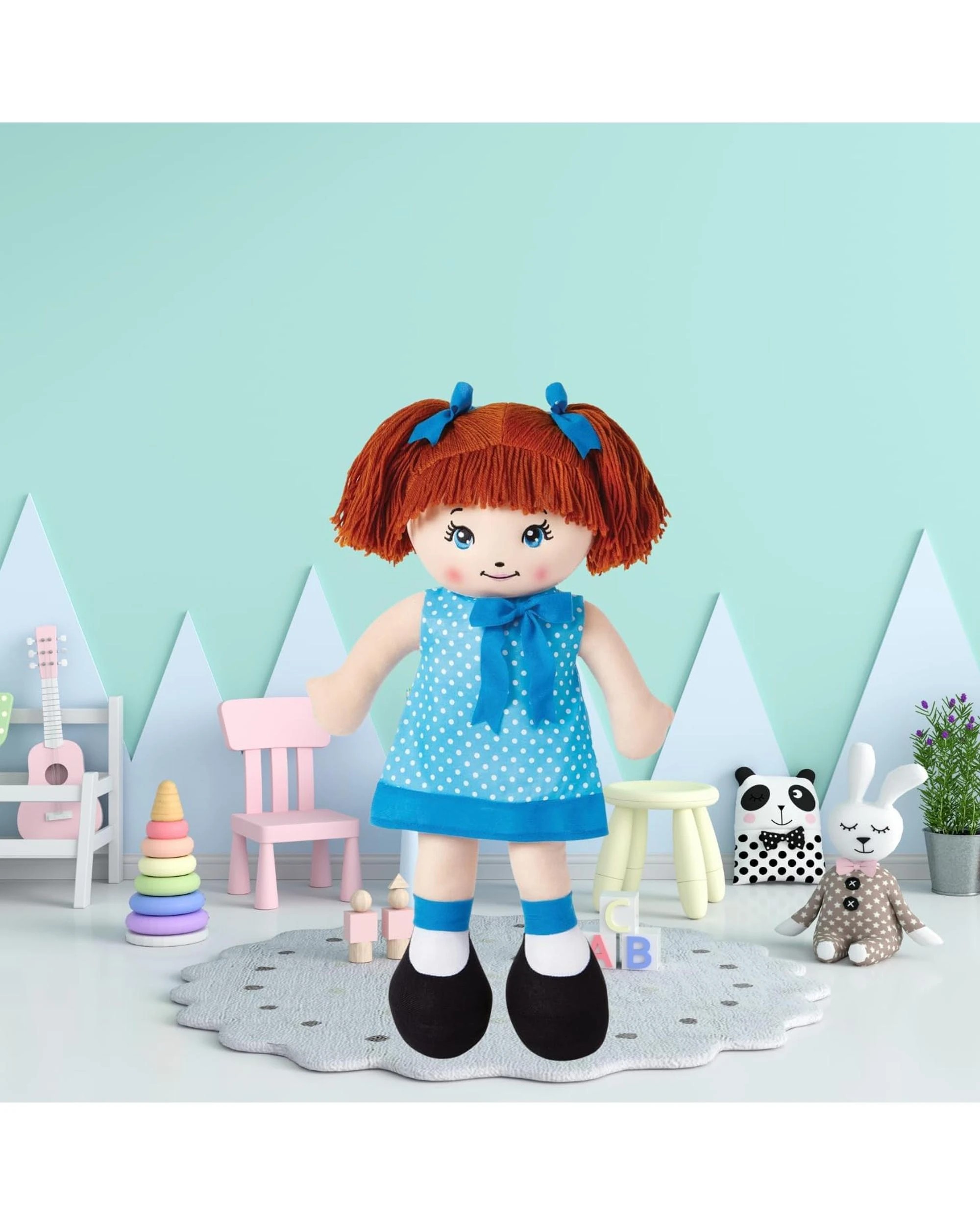 2 Love and Hug Dolls Trendy 50cm Plush Doll, 2 of 3