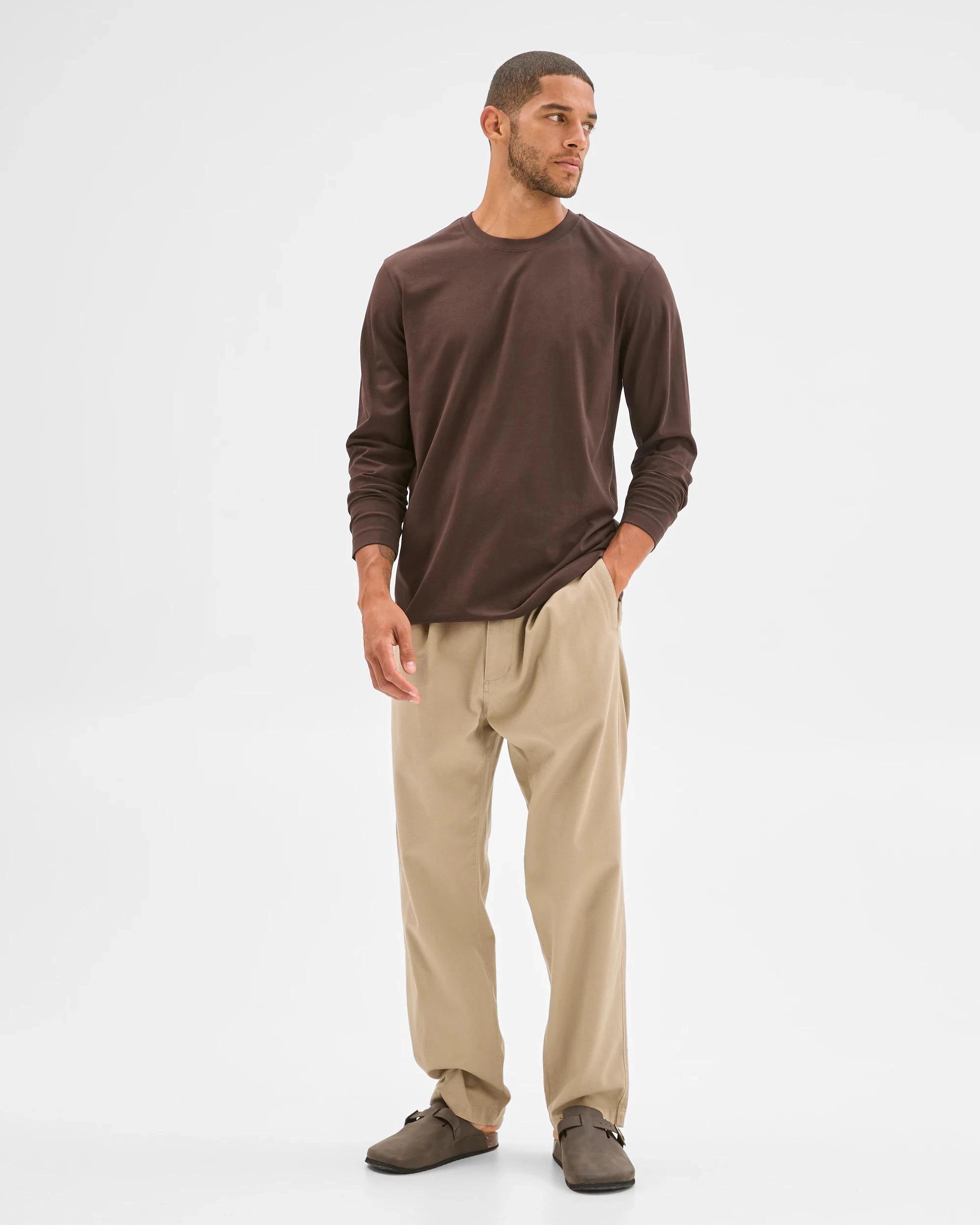 2 Target Australian Cotton Long Sleeve T-Shirt CHOC TORTE, 2 of 4