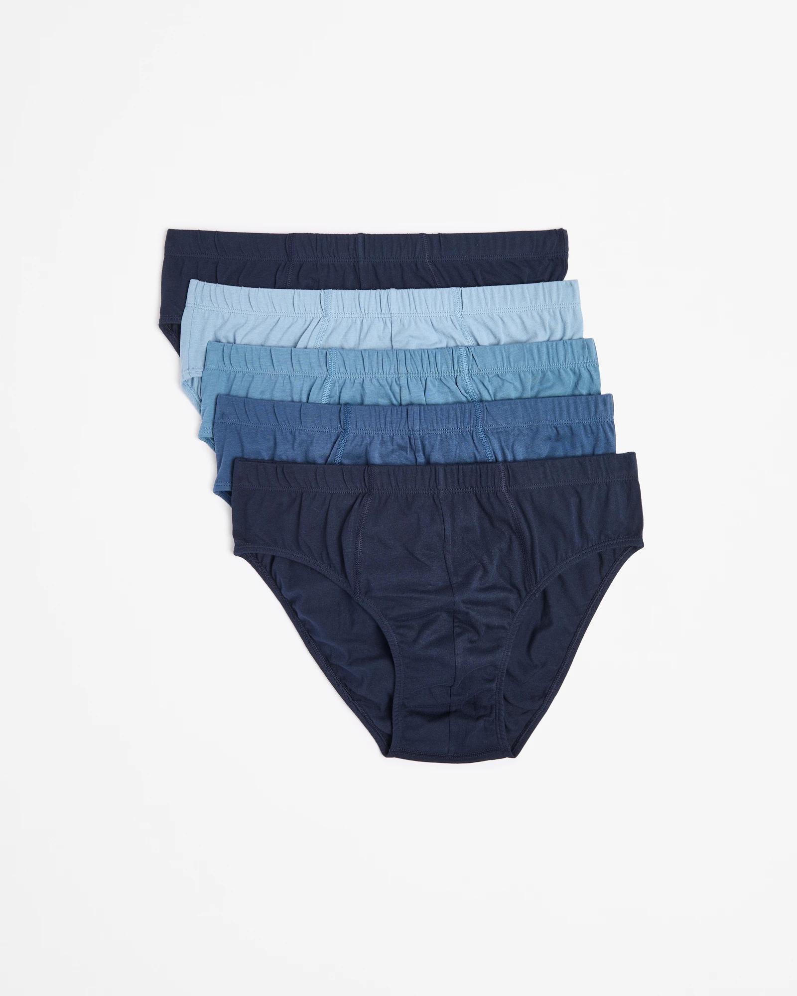 1 5 Pack Tunnel Briefs - Maxx BLUE, 1 of 4