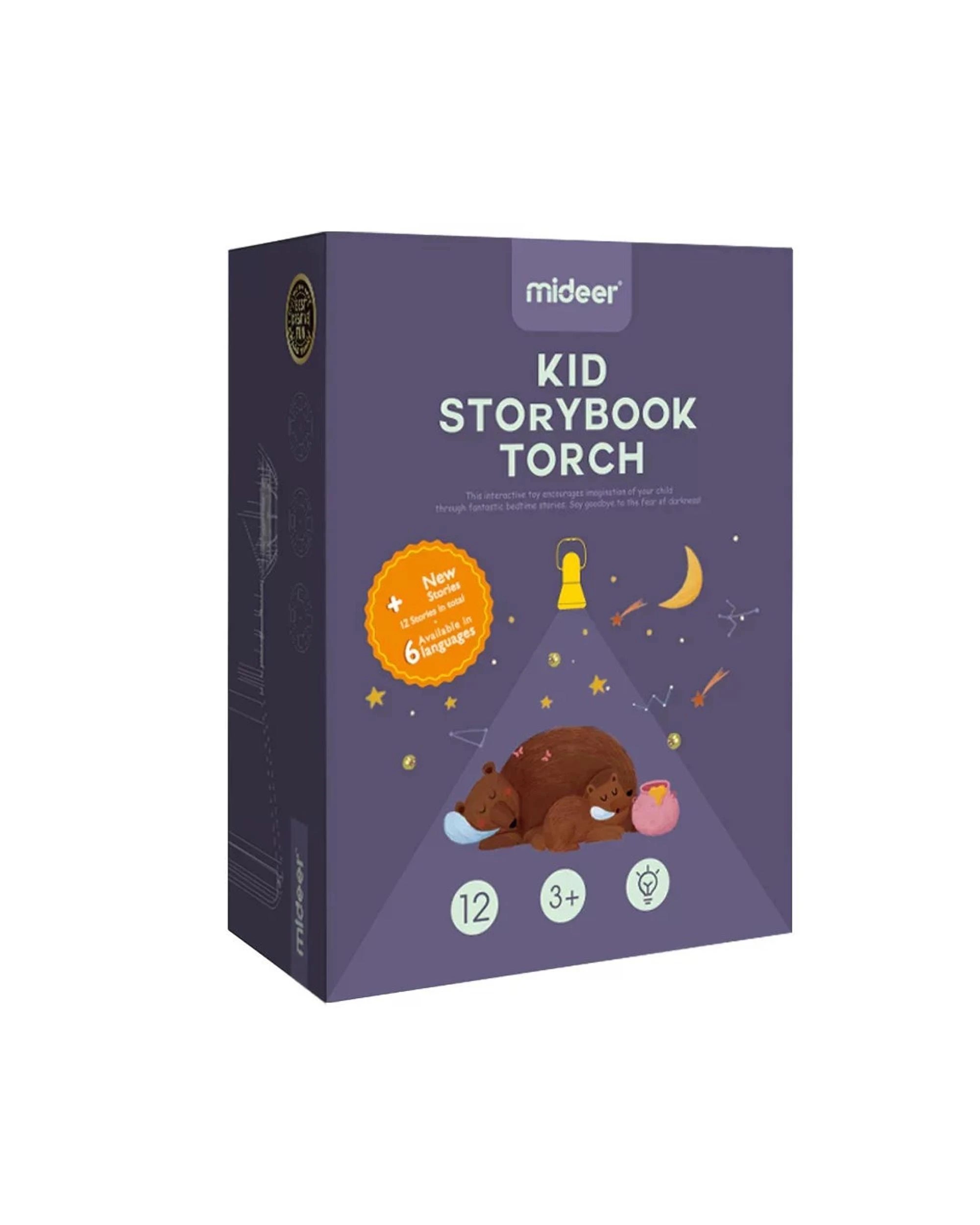 1 Mideer Kids Storybook Torch with 12 Stories, 1 of 7