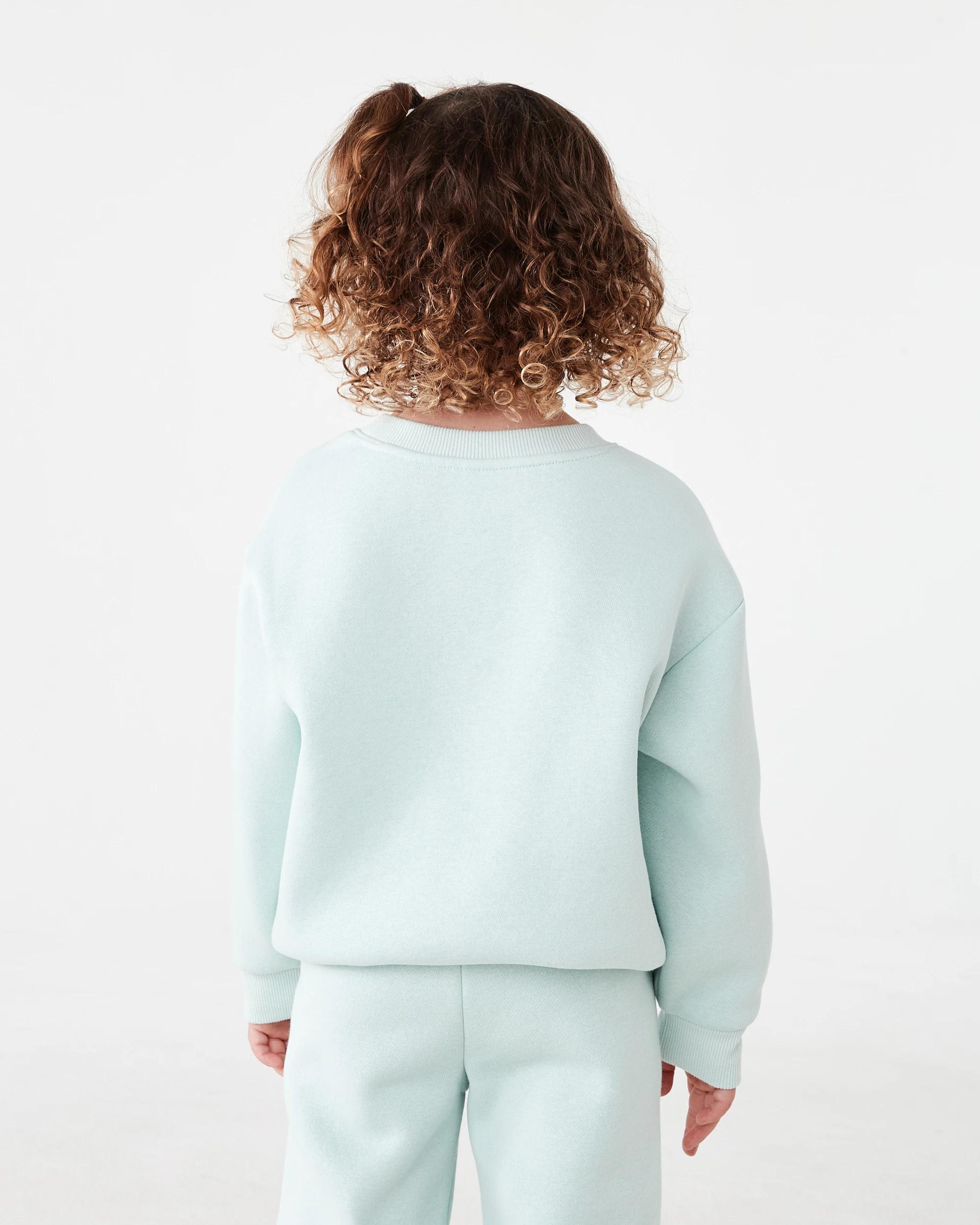 2 Print Crew Sweater Grn Uncrn, 2 of 8