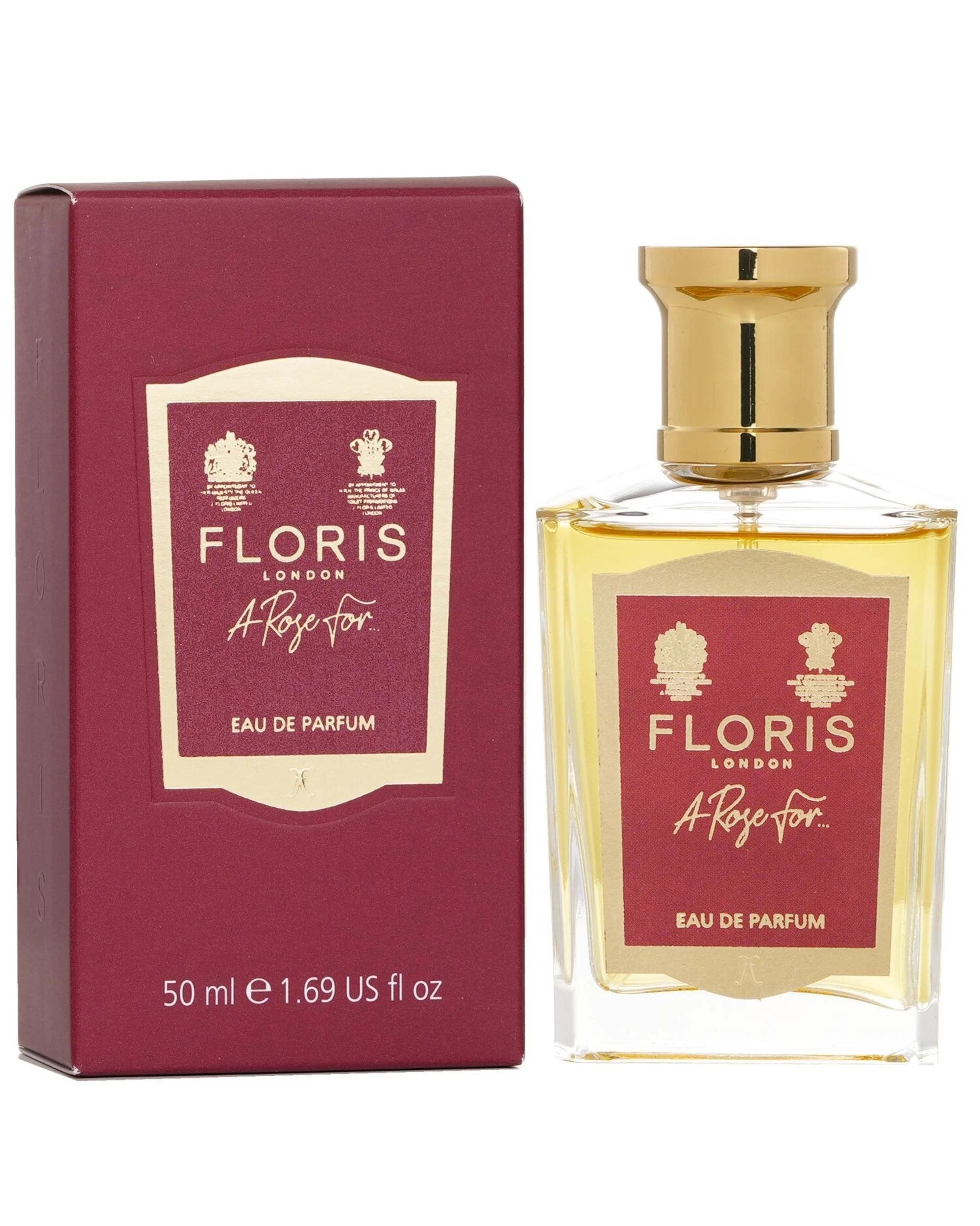 2 Floris A Rose For... Eau De Parfum Spray  50ml/1.69oz, 2 of 3
