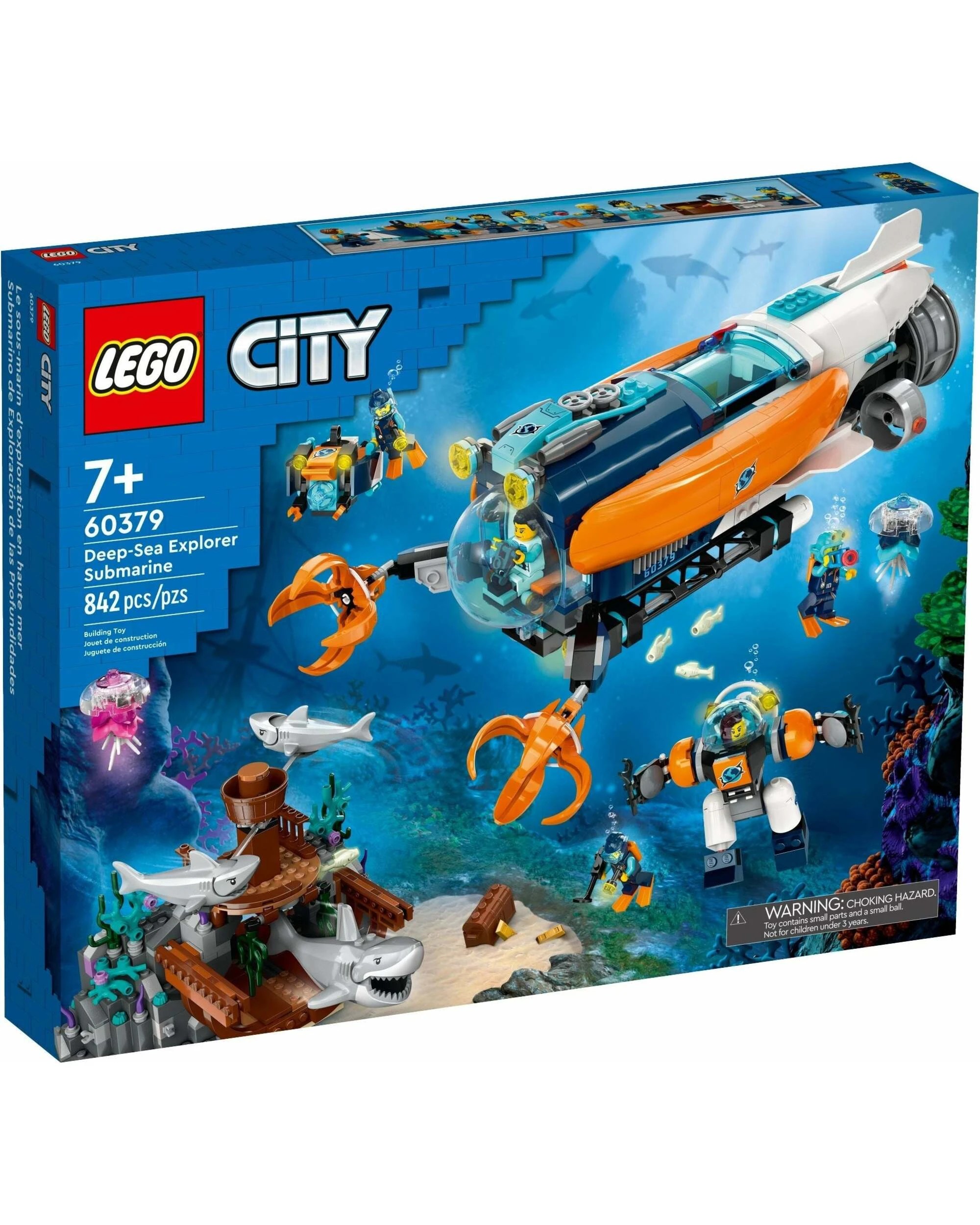 1 LEGO City Series 60379 Deep-Sea Explorer Submarine, 1 of 5