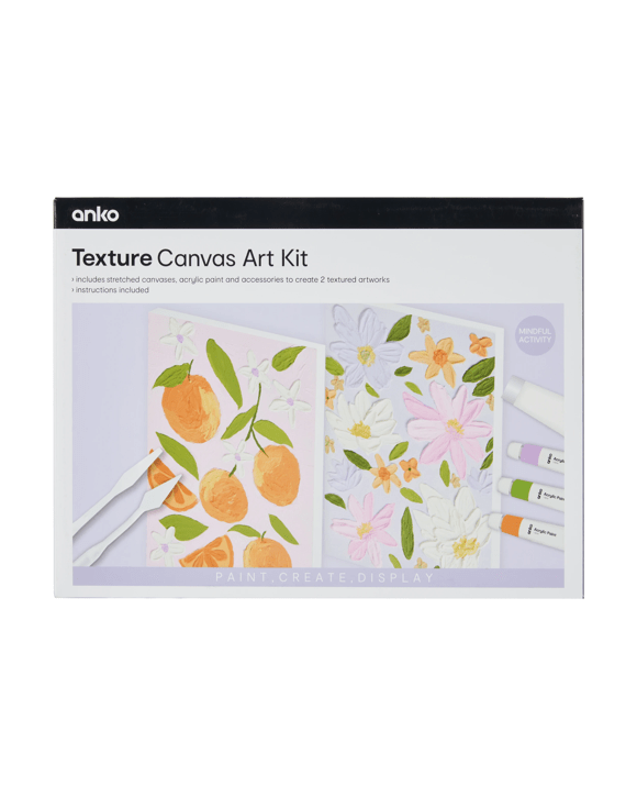 Texture Canvas Art Kit