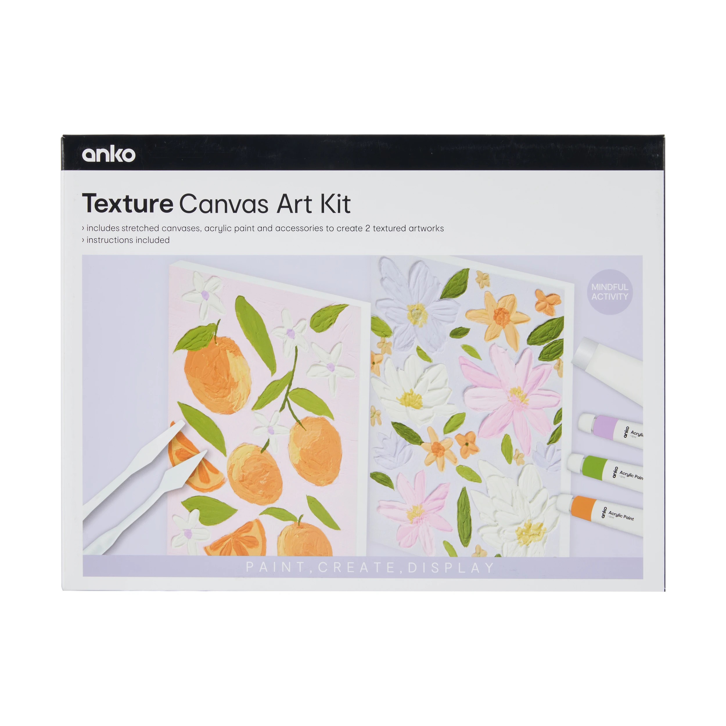 1 Texture Canvas Art Kit, 1 of 4