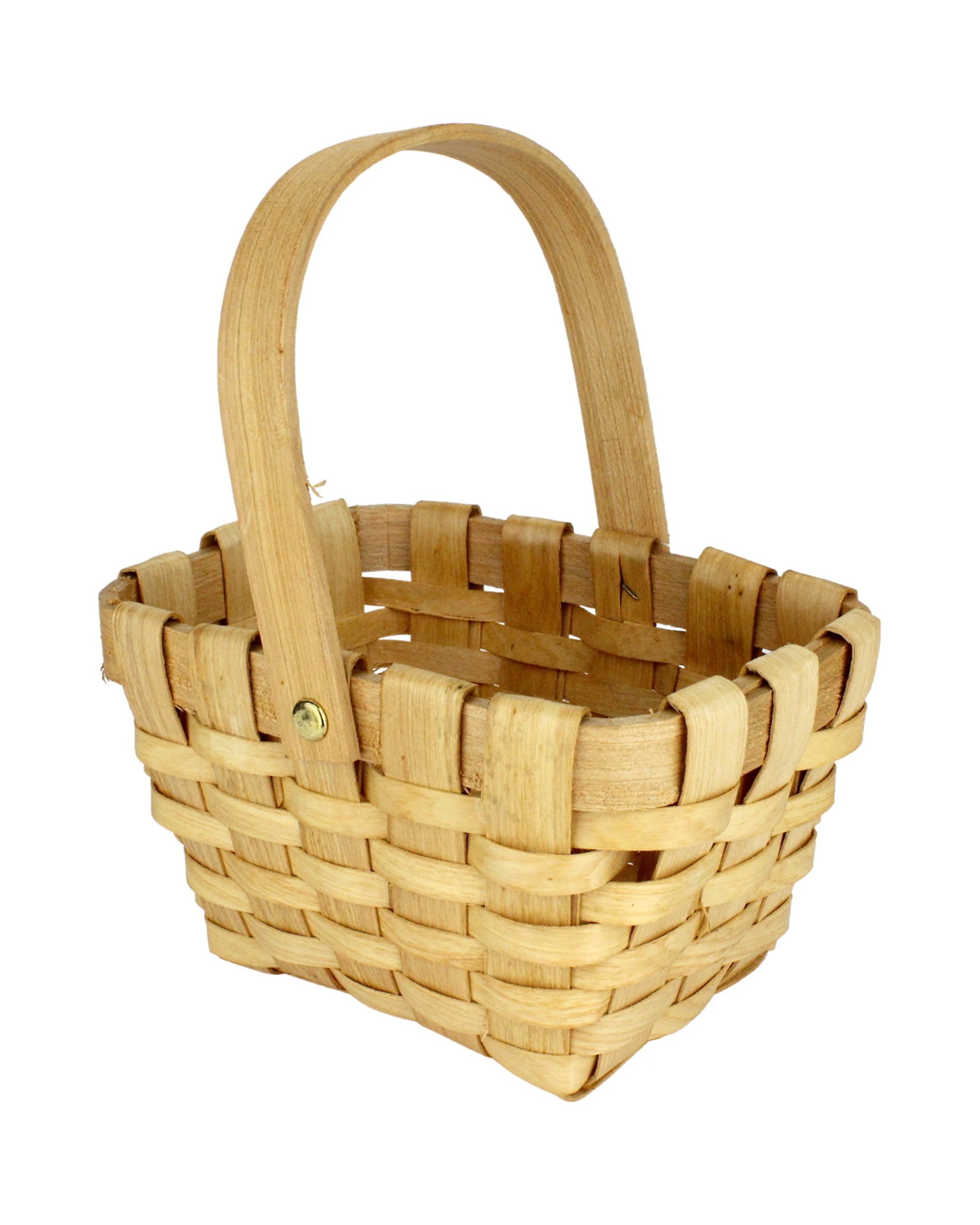 1 JDParty Wooden Mini Easter Picnic Basket, 1 of 1