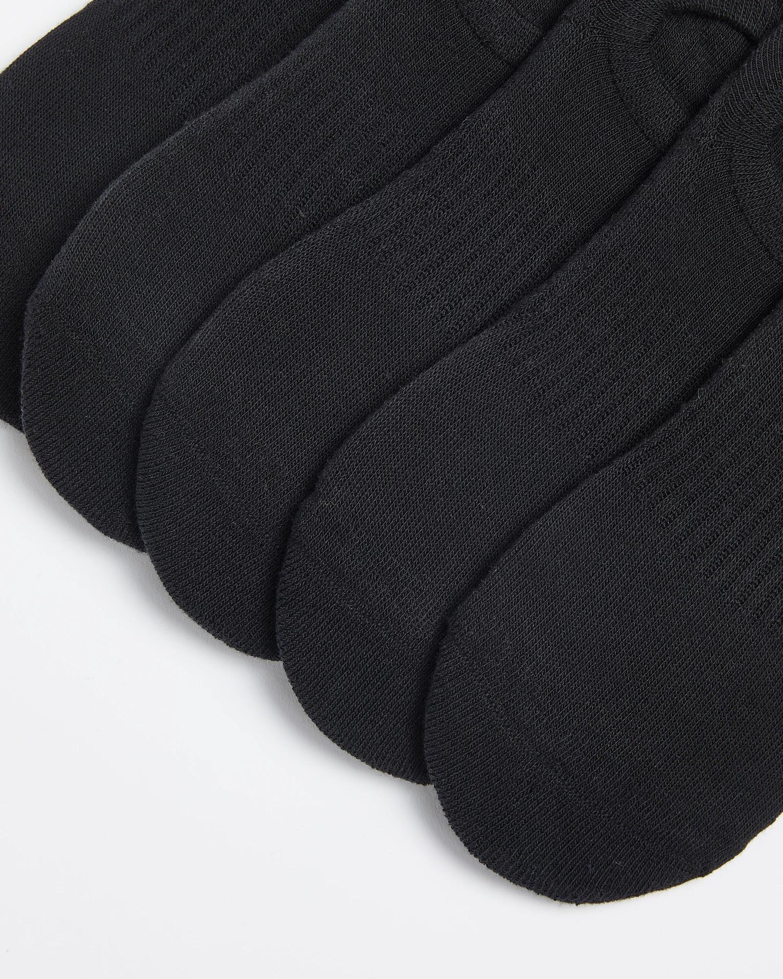 2 5 Pack No Show Socks - Maxx BLACK, 2 of 3