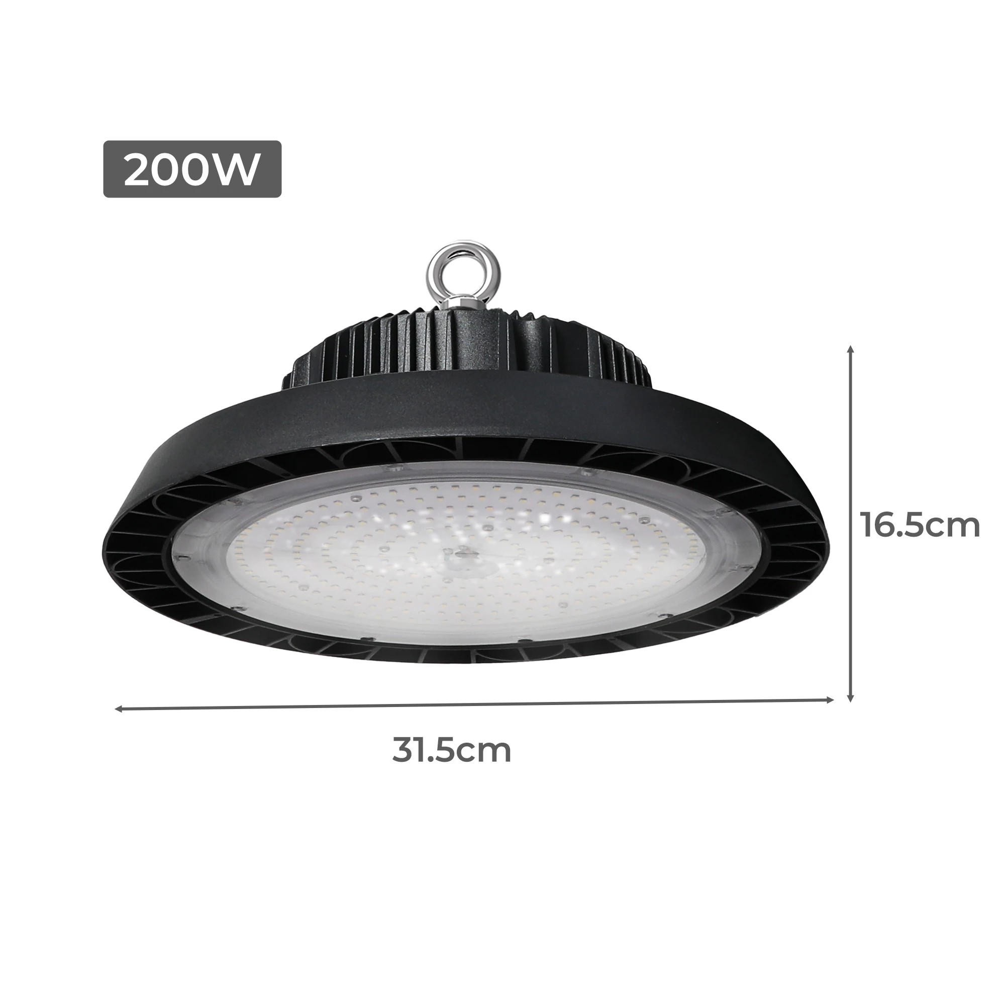 3 Emitto Ufo Led High Bay Lights 200W Philips Lumileds Warehouse Industrial, 3 of 8