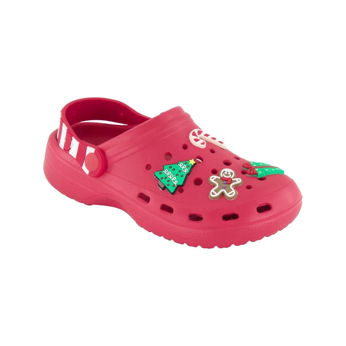 1 Senior Clog Sandals RED, 1 of 4