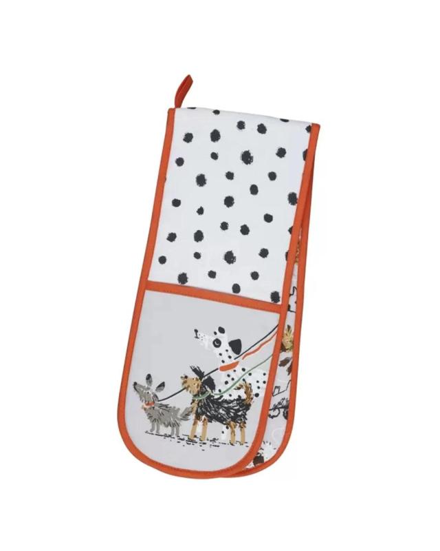 Ulster Weavers Double Oven Glove Dog Days  88 x 