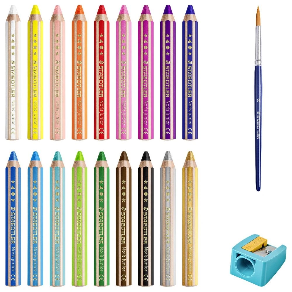 5 Staedtler Noris Junior 3-in-1 Pencils 18 Pack, 5 of 8