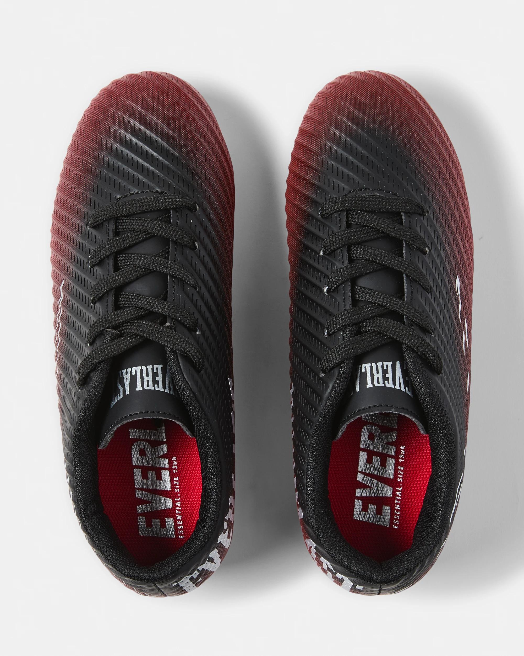 2 Everlast Kids Westchester Footy Boots Red, 2 of 5