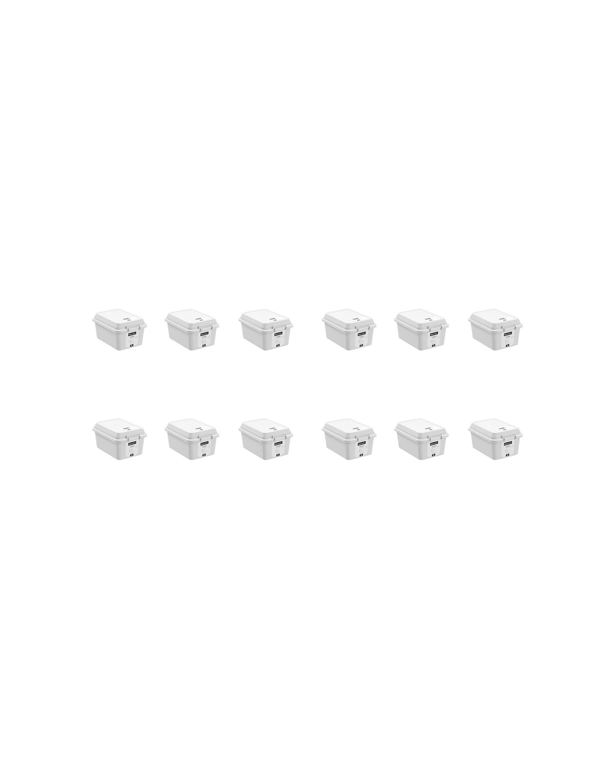 1 Boxsweden Tote Mini Storage Box - 12 Pack Storage - 3L Storage - Stackable - Assorted, 1 of 9