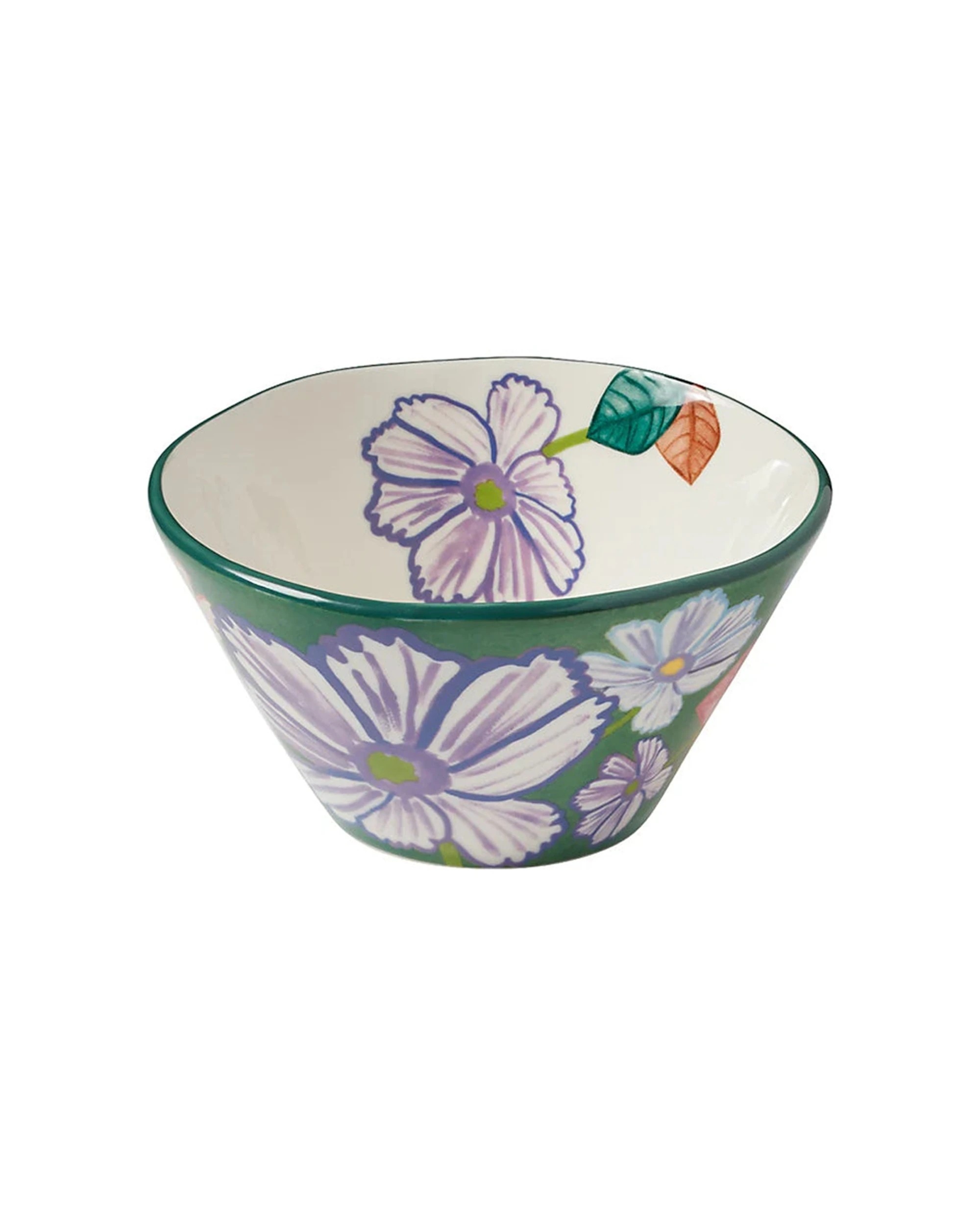 1 Maxwell And Williams Poppy Love Conical Serving Bowl 14.5x8cm Dishwasher Safe - Multi, 1 of 3