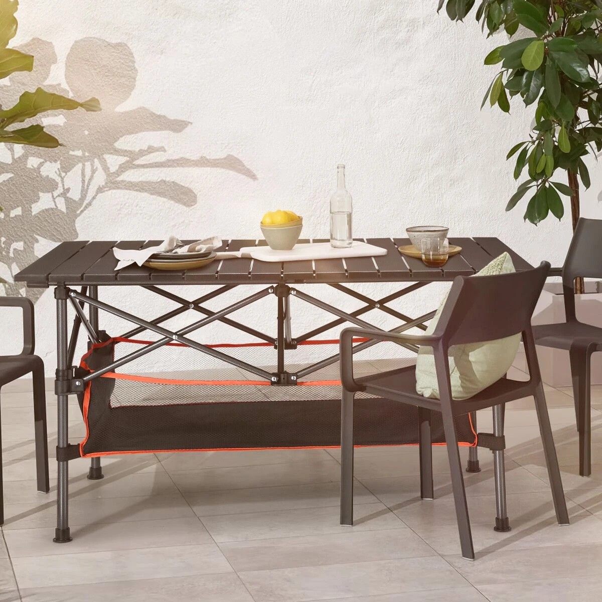 2 OGL Folding Camping Table Portable Picnic Outdoor Foldable Desk Aluminium, 2 of 8