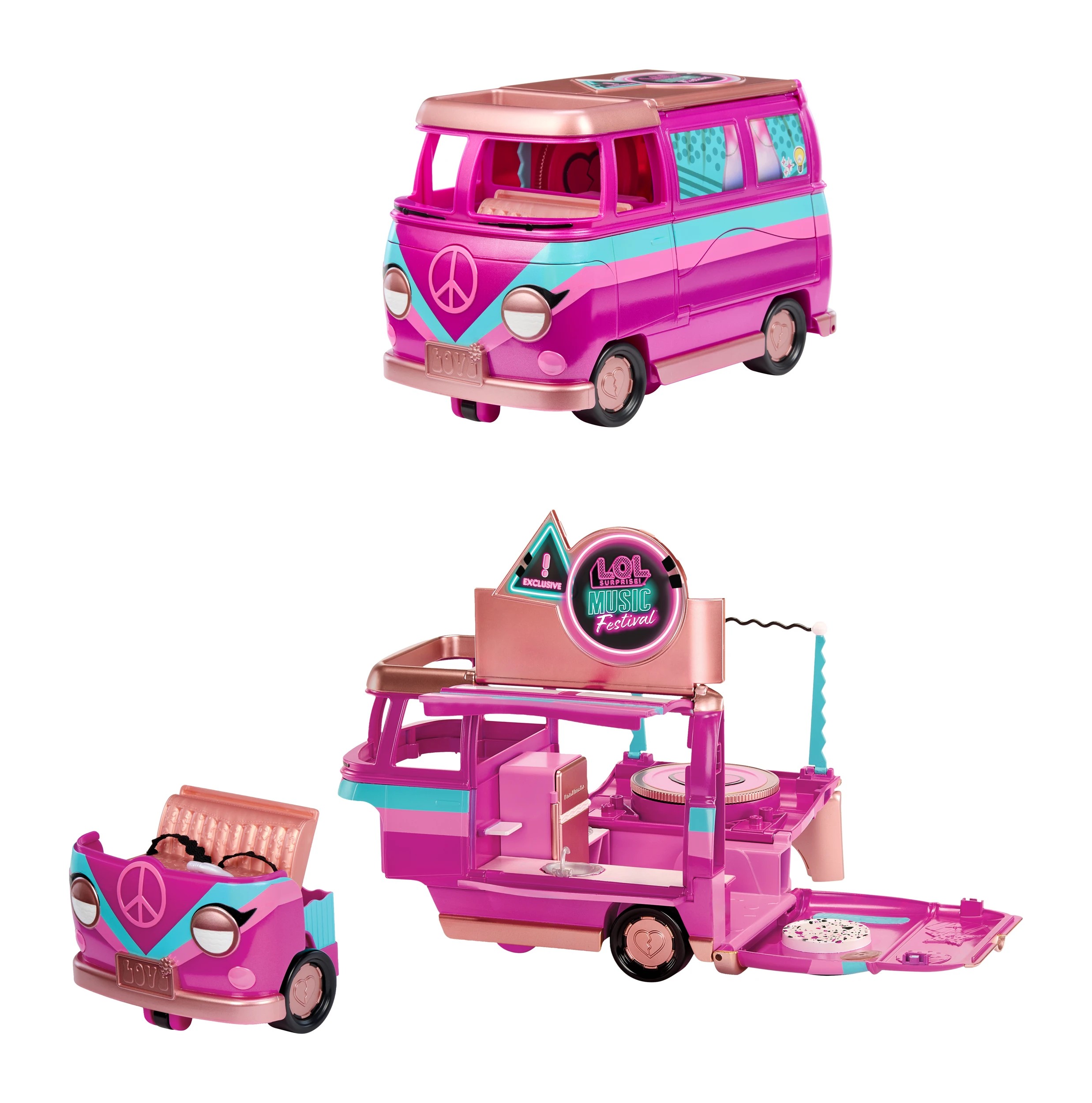 2 L.O.L. Surprise! L.O.L. Surprise Music Festival Tour Bus - Multi, 2 of 7