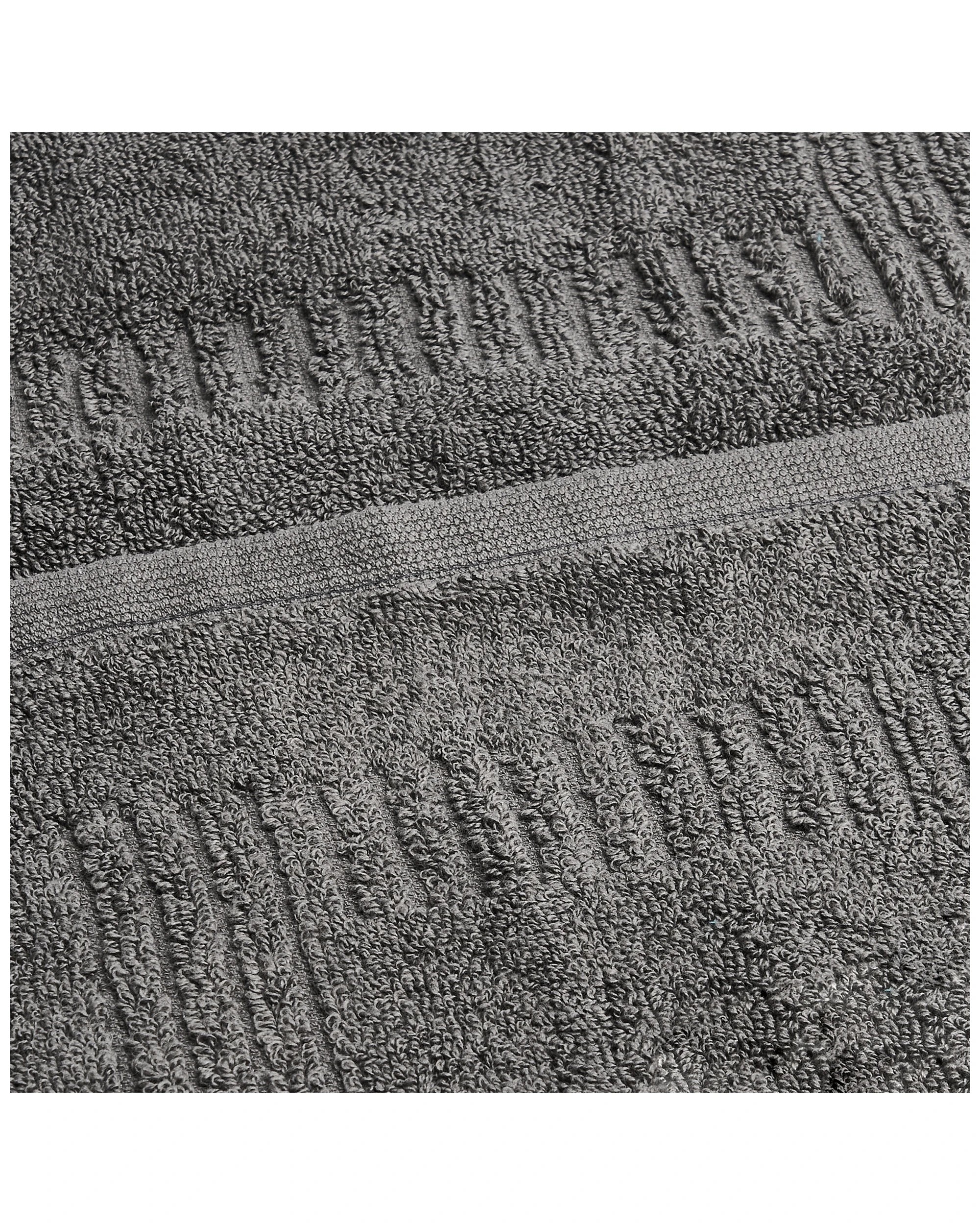 4 Sheraton Luxury 7pc Maison Byron Cotton Towel Pack Set
 - Grey, 4 of 4