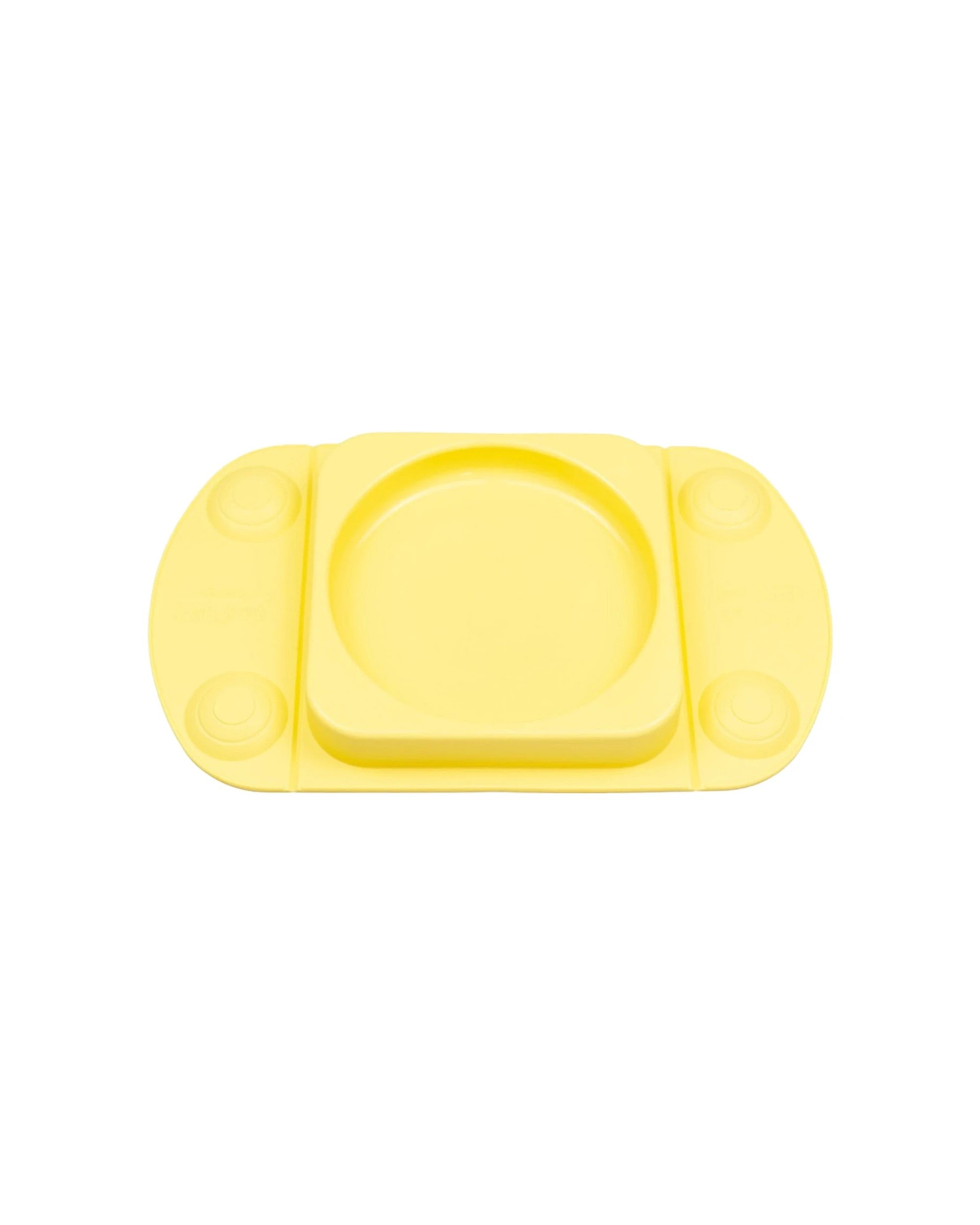 1 EasyTots Easymat MiniMax Open Baby Feeding Plate 5 Suction Points Buttercup - Yellow, 1 of 1