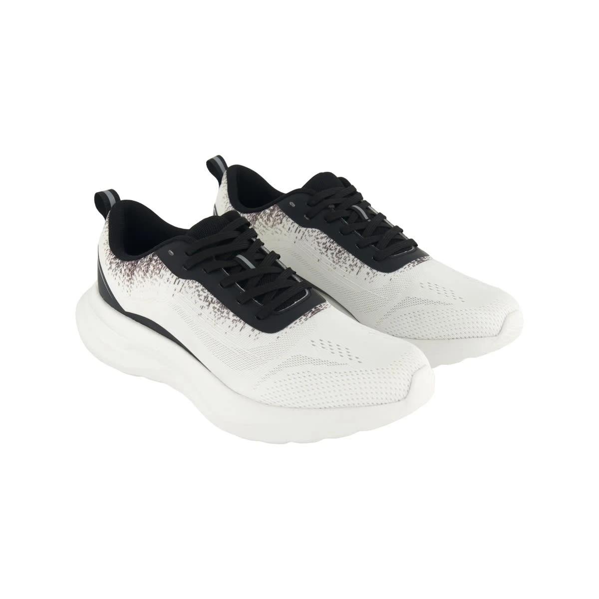 5 Active Mens Detailed Runner Shoes WHITE, 5 of 6