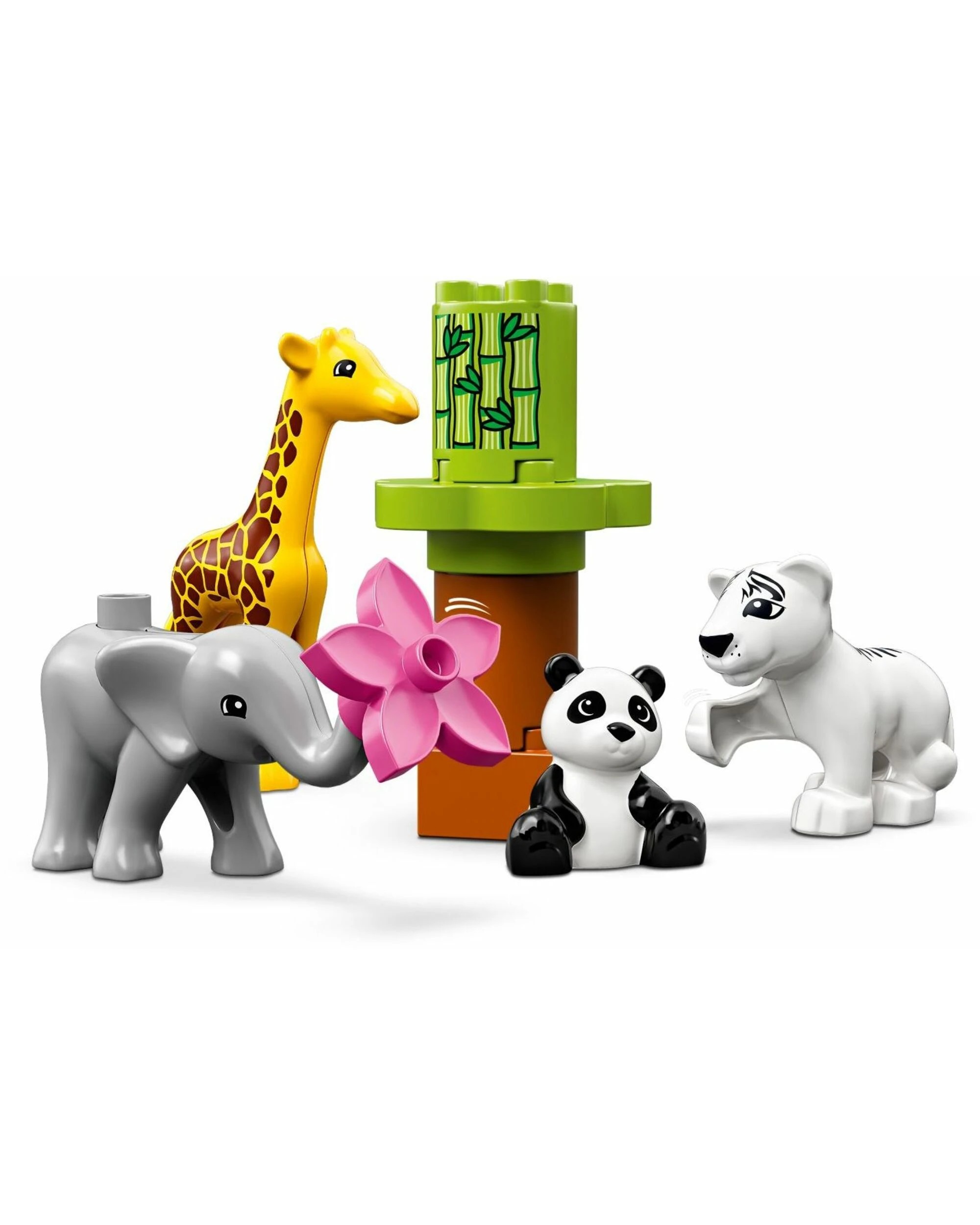 3 LEGO 10904 Baby Animals: Panda, Tiger, Giraffe & Elephant Set, 3 of 4