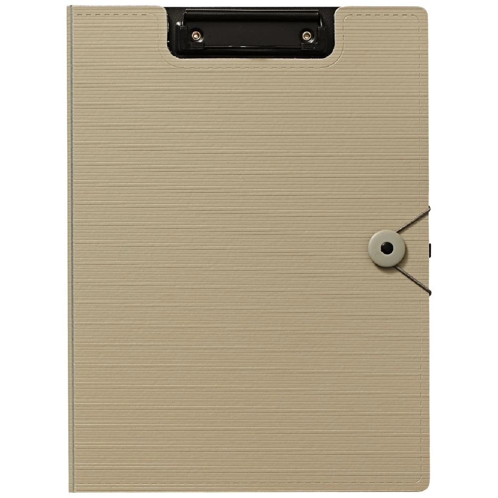 1 J.Burrows Foam Clipfolder A4 Warm Grey, 1 of 2