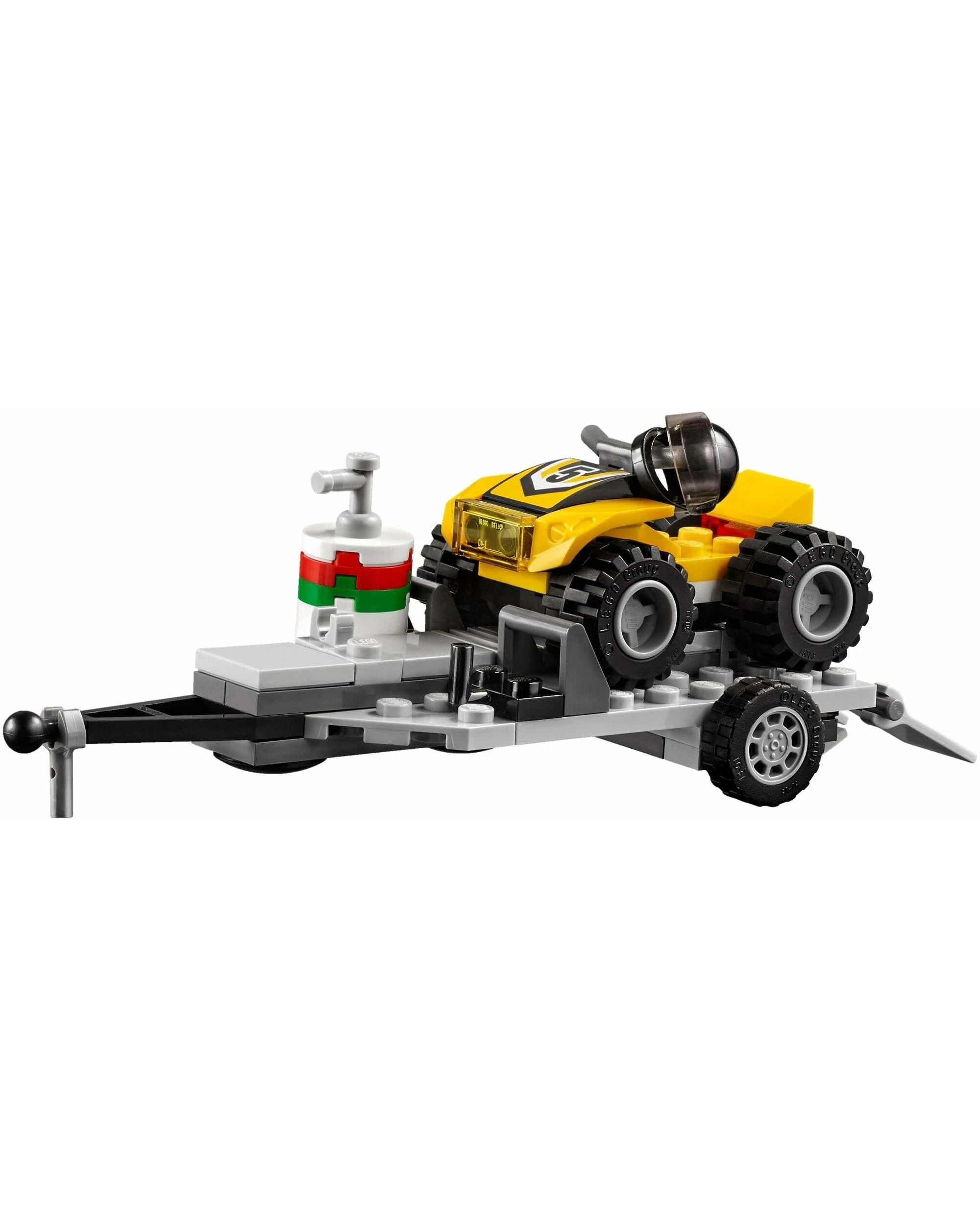 4 LEGO 60148 ATV Race Team: Truck, Trailer & 2 ATVs, 4 of 5