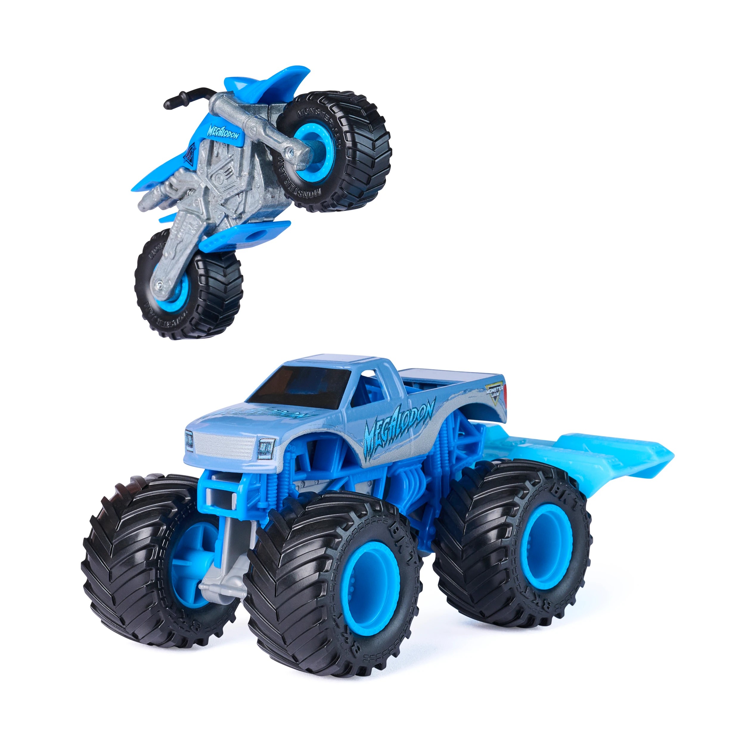 6 Monster Jam 1:64 Scale Truck and Bike Set - Assorted, 6 of 7