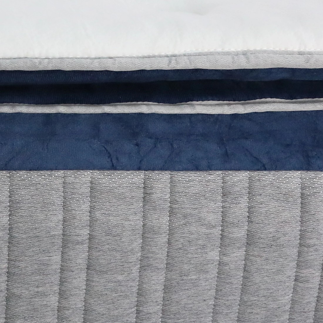 6 DreamZ Spring Mattress Pillow Top 7 Zone Pocket Spring Memory Foam 32cm Double, 6 of 7