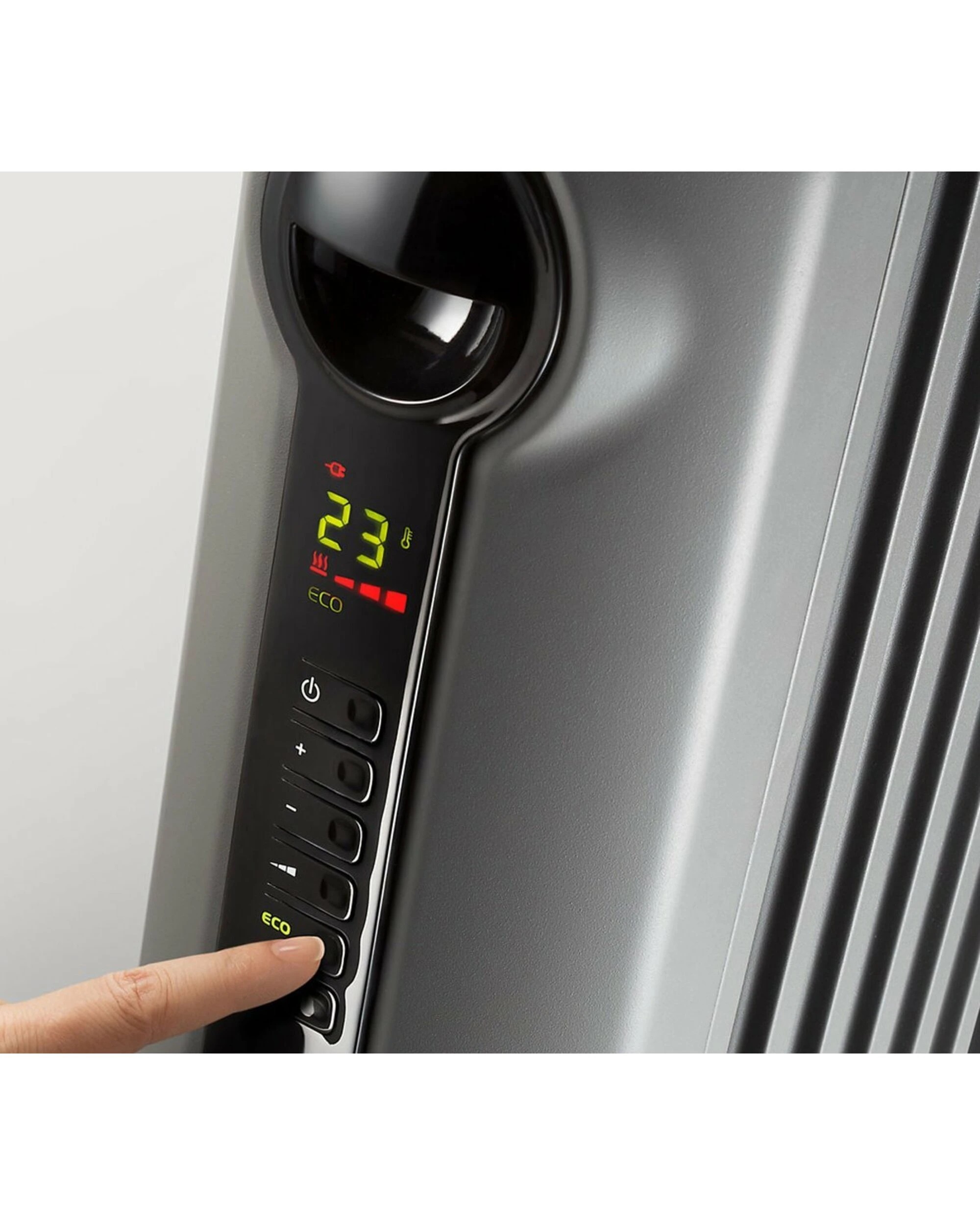 3 De'Longhi Radia S Digital 1500 watt Oil Column Heater with Timer, 3 of 5
