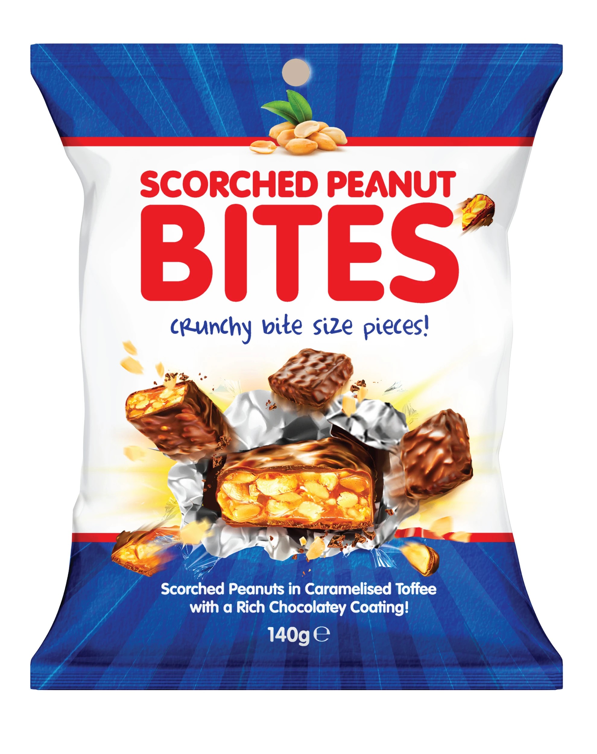 1 Cooks Scorched Peanut Bites 140g, 1 of 2