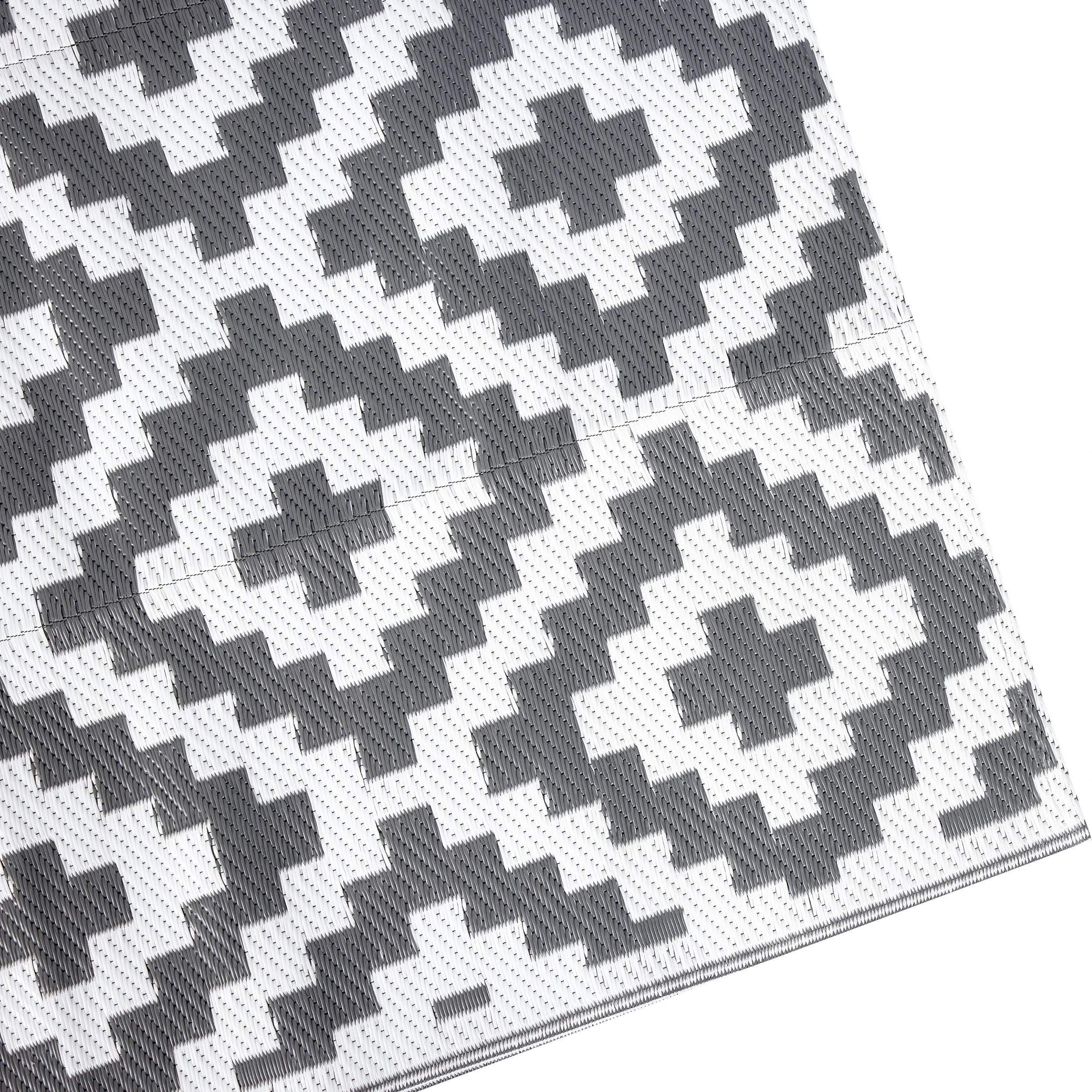 4 Woven Floor Mat - Grey, 4 of 7