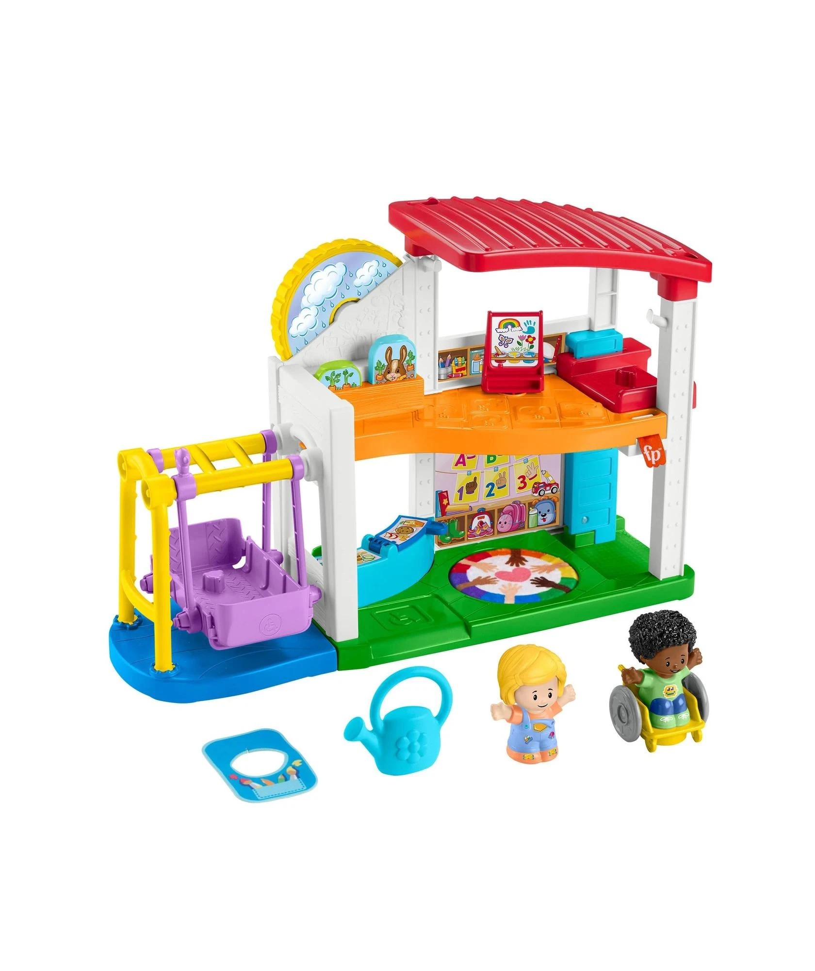 2 Fisher-Price Little People Play for All School Toddler Playset, 2 of 7