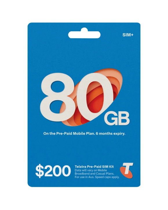 Telstra $200 Prepaid SIM Kit