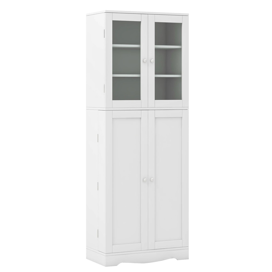 1 Costway 1.6M Kitchen Cabinet Buffet Sideboard, 1 of 5