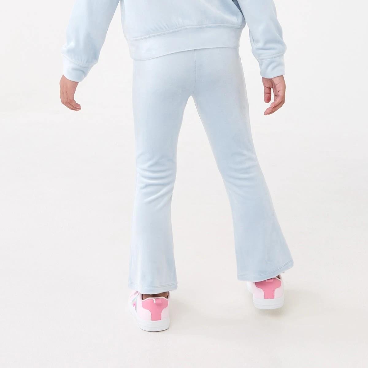 2 Velour Flare Leggings Butterfly, 2 of 7
