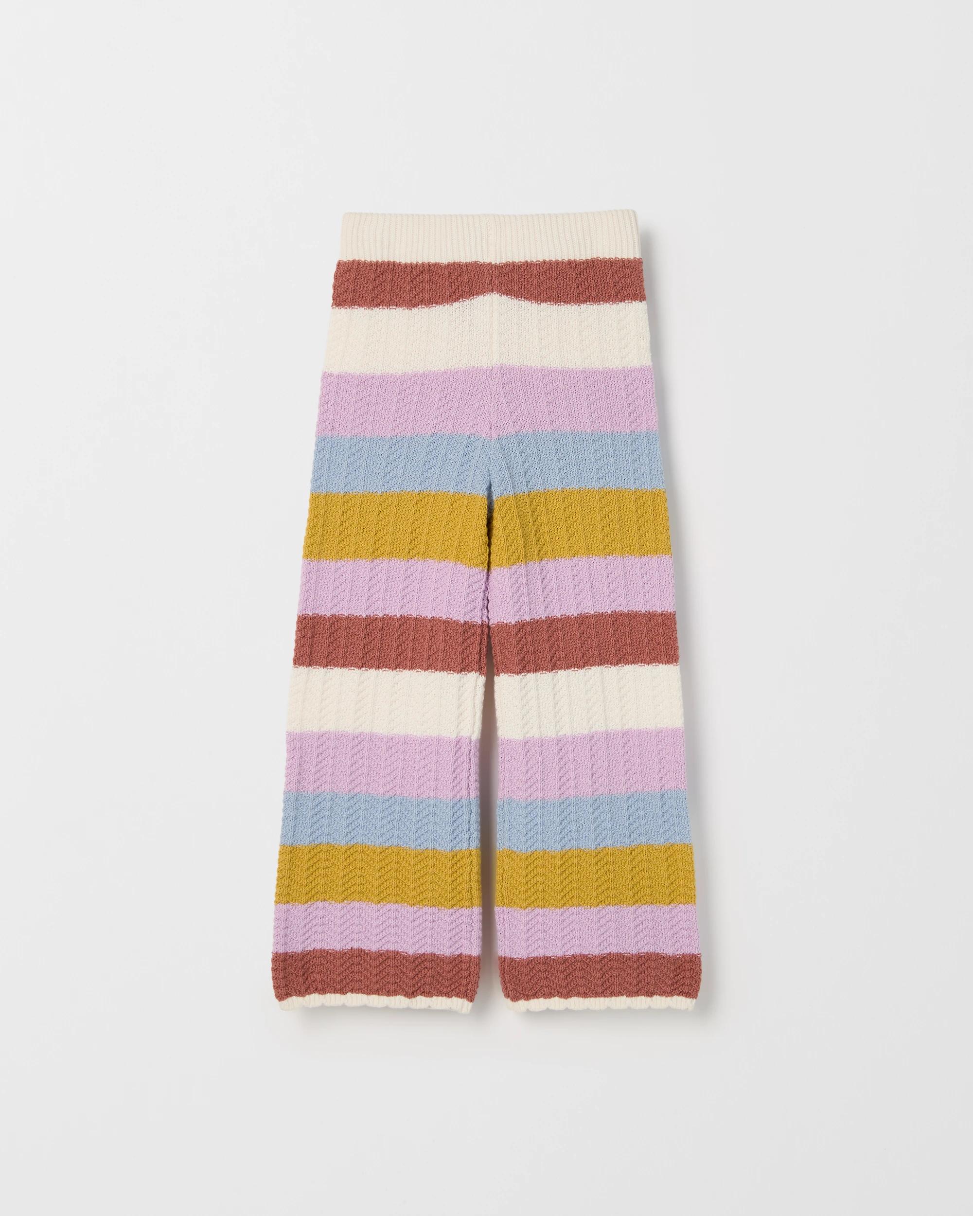 5 Target Kids Australian Cotton Crochet Co-Ord Pants MULTI STRIPE, 5 of 6