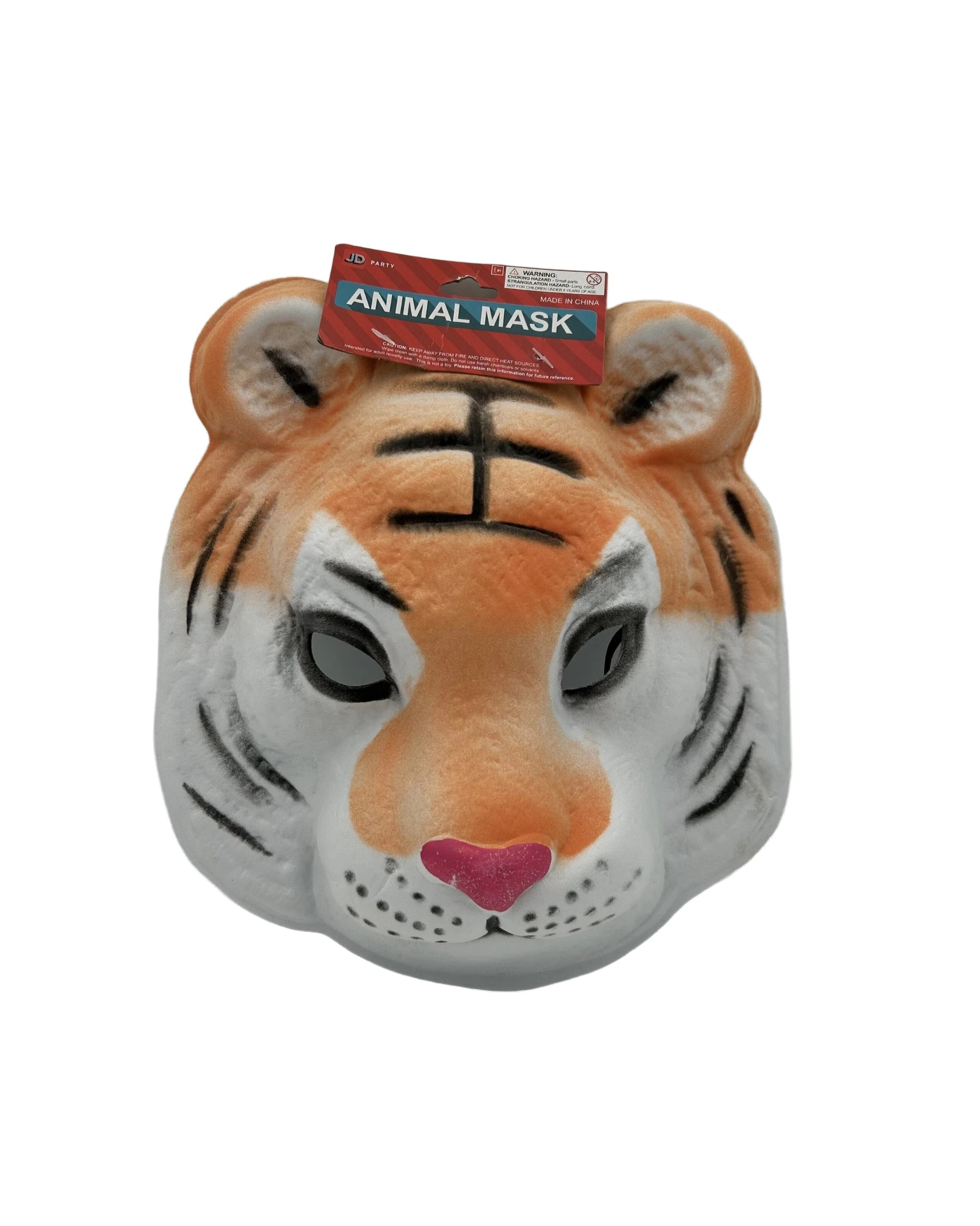1 JD Party Full Face Animal Mask Tiger Costume Party Accessory - Multi, 1 of 1