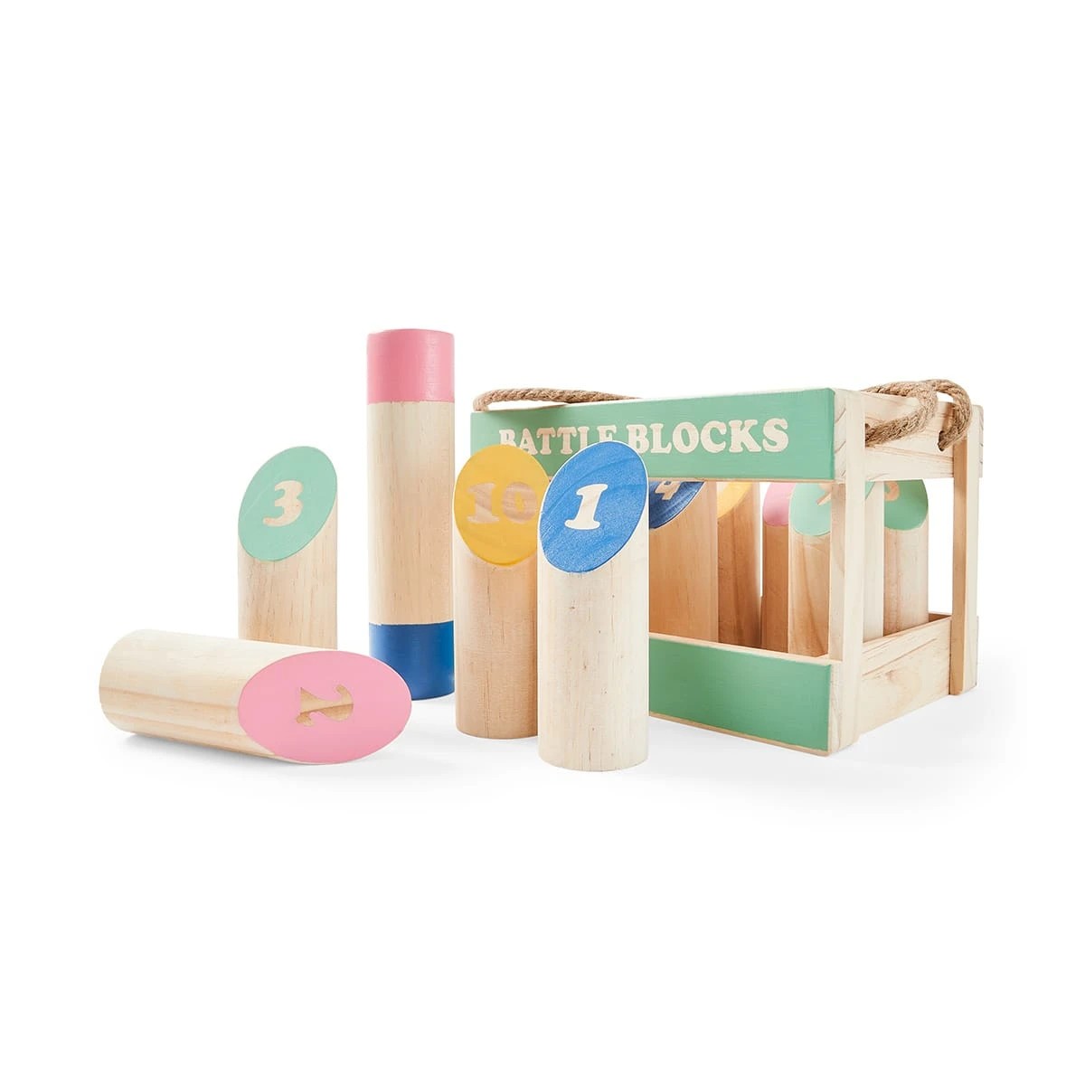 2 Wooden Battle Blocks, 2 of 7