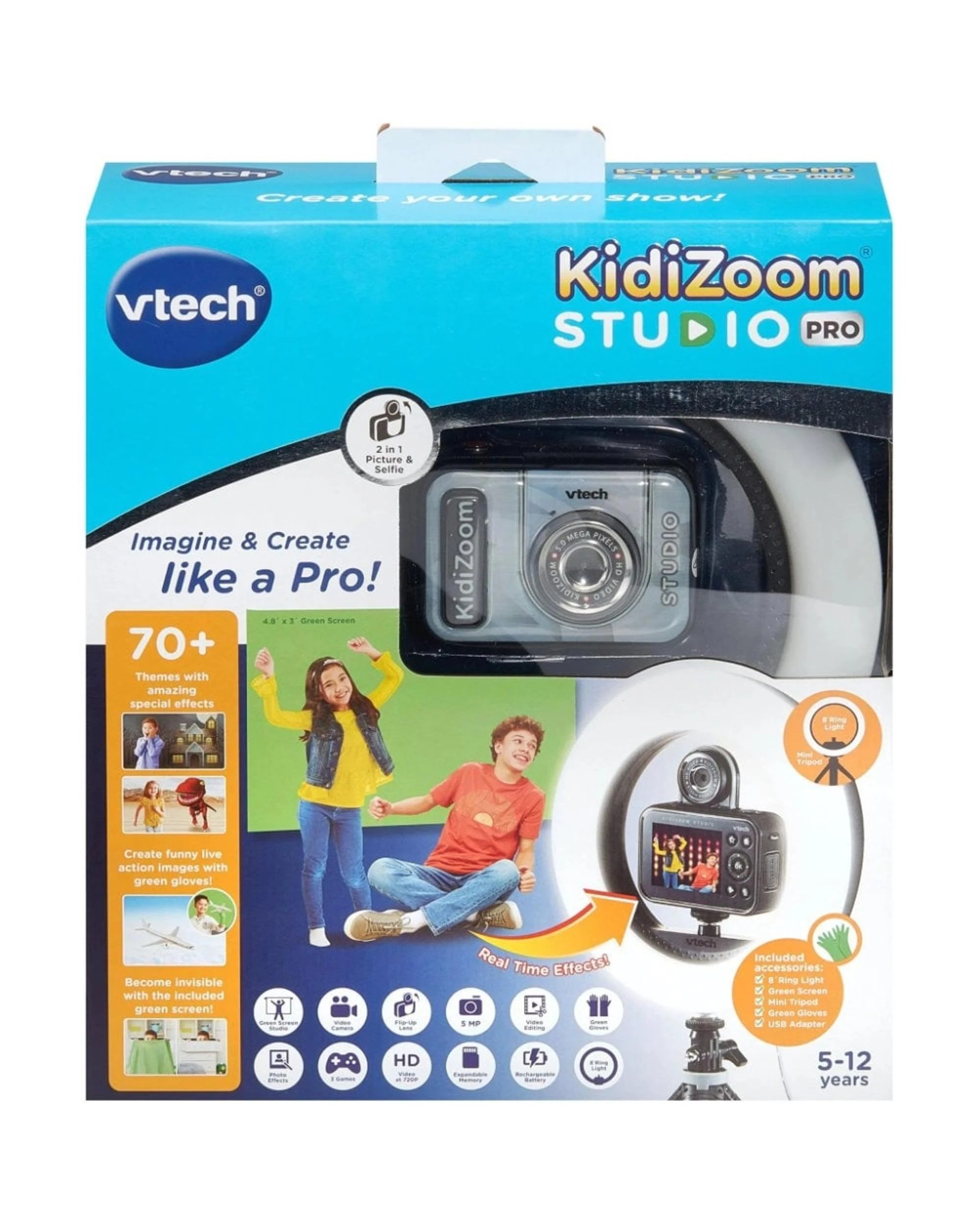 1 Vtech Kidizoom Studio Pro Kids Camera with Green Screen, 1 of 6