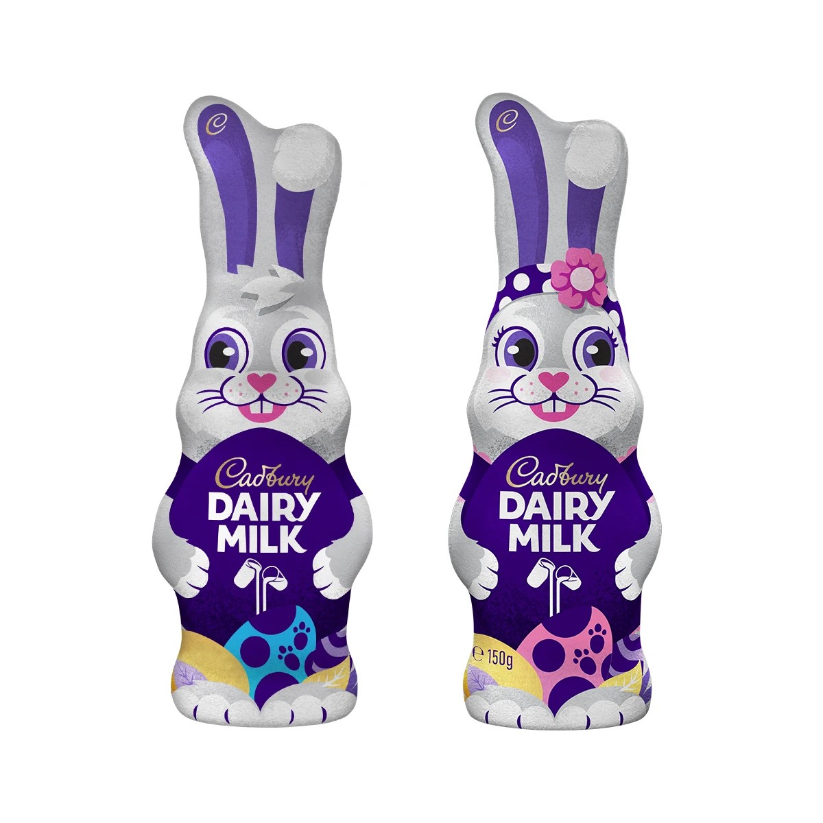 1 Cadbury Dairy Milk Chocolate Easter Bunny 150g, 1 of 6