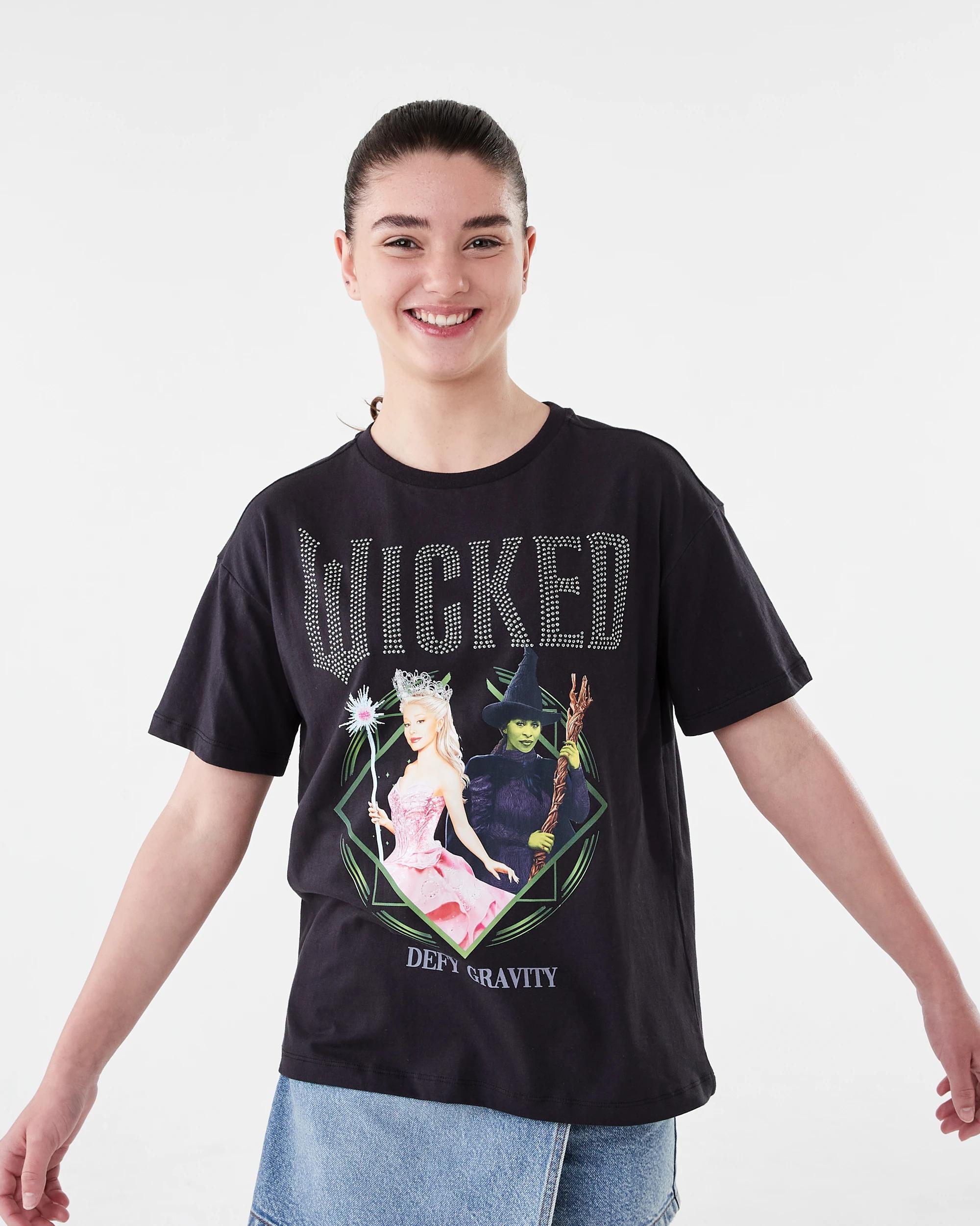 1 Wicked License Oversized T-shirt Wicked Tee, 1 of 7