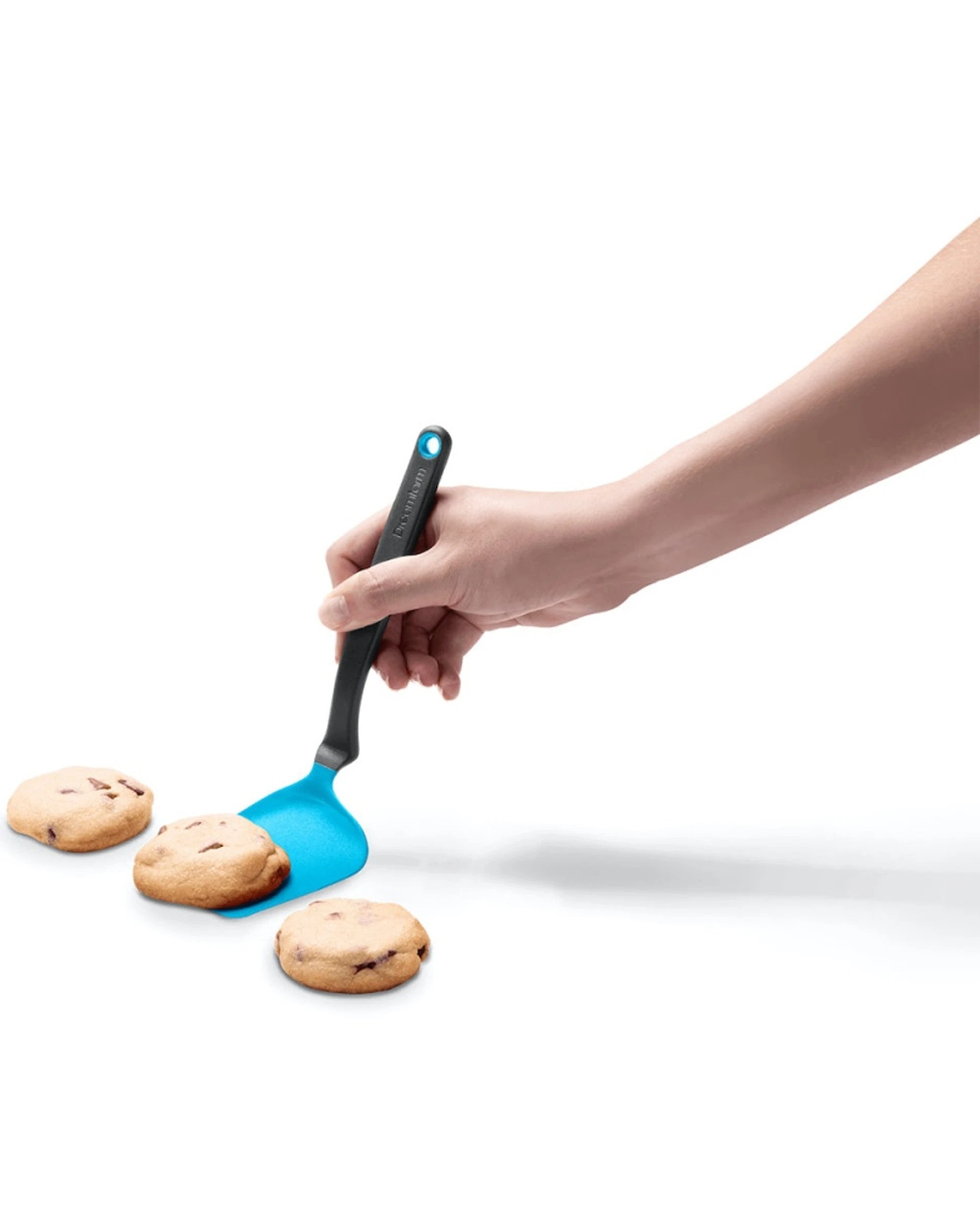 3 Dreamfarm Mini Chopula Chopping Spatula Kitchen Utensil Tool Nylon - Blue, 3 of 5
