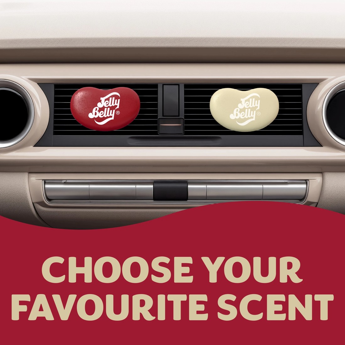 6 2 Pack Jelly Belly Duo Vent Air Freshener - Strawberry Shortcake, 6 of 7