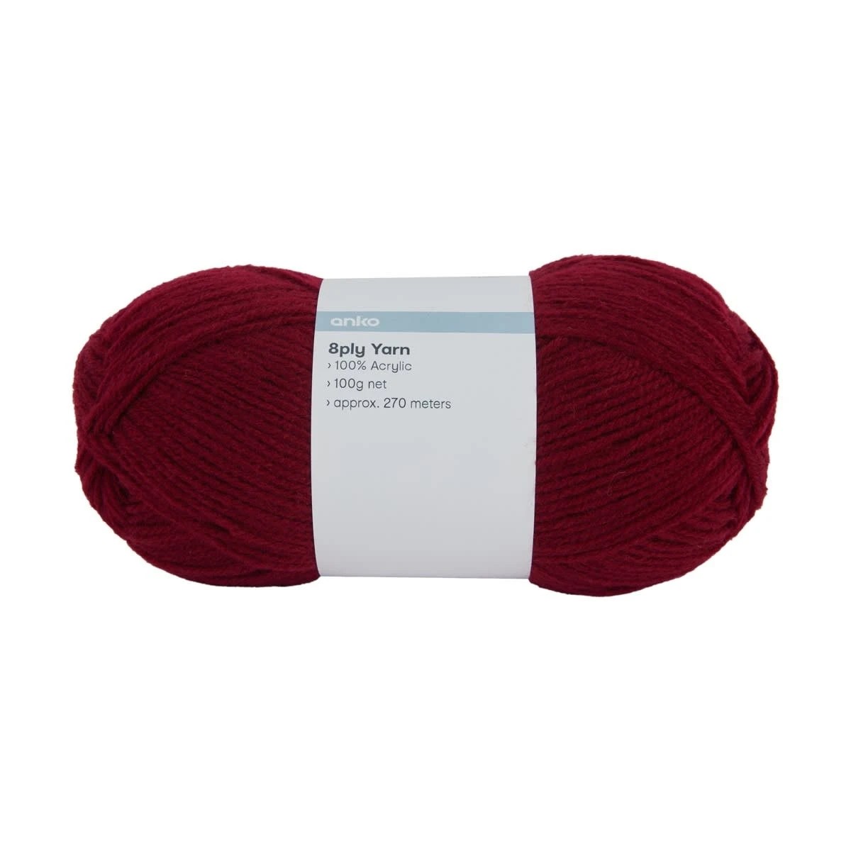 1 8 Ply Yarn - Wine, 1 of 2