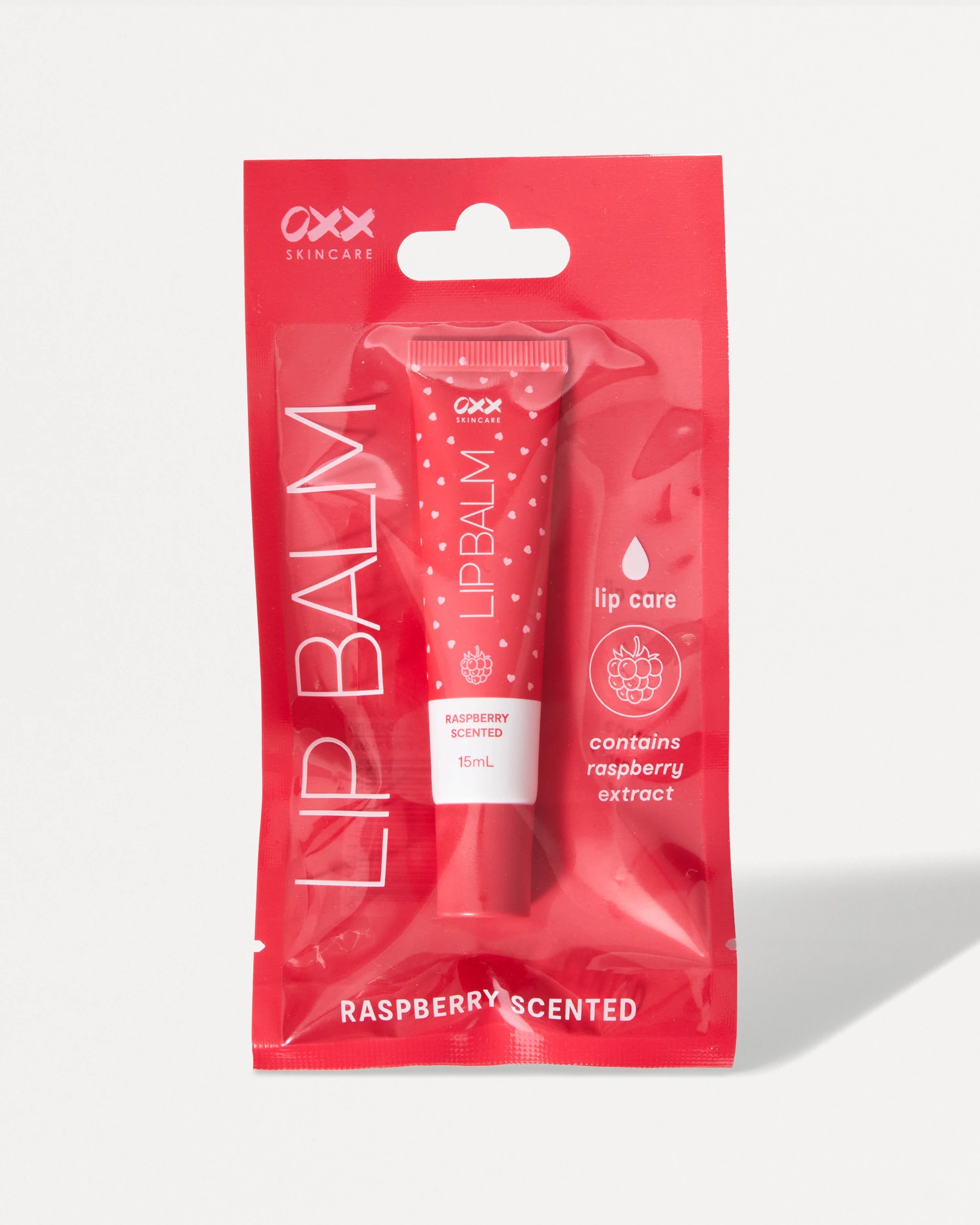 4 OXX Skincare Lip Care Lip Balm 15ml - Raspberry Scented, 4 of 5